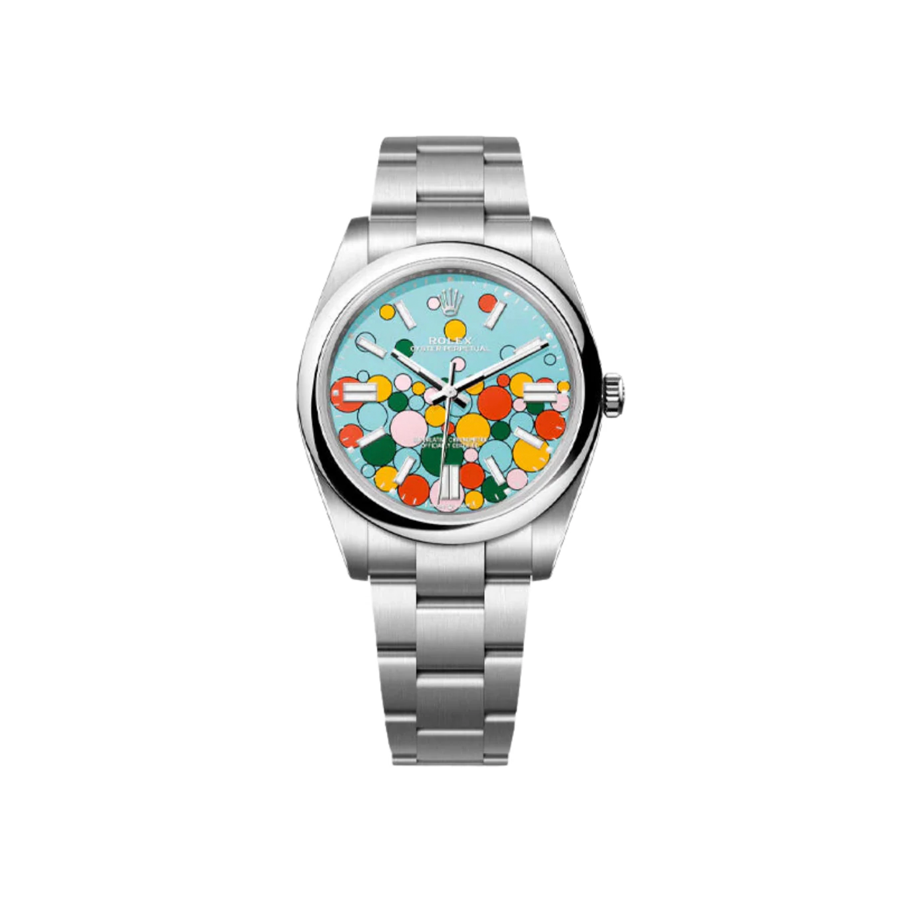 Rolex Oyster Perpetual 41 124300 'Celebration' dial