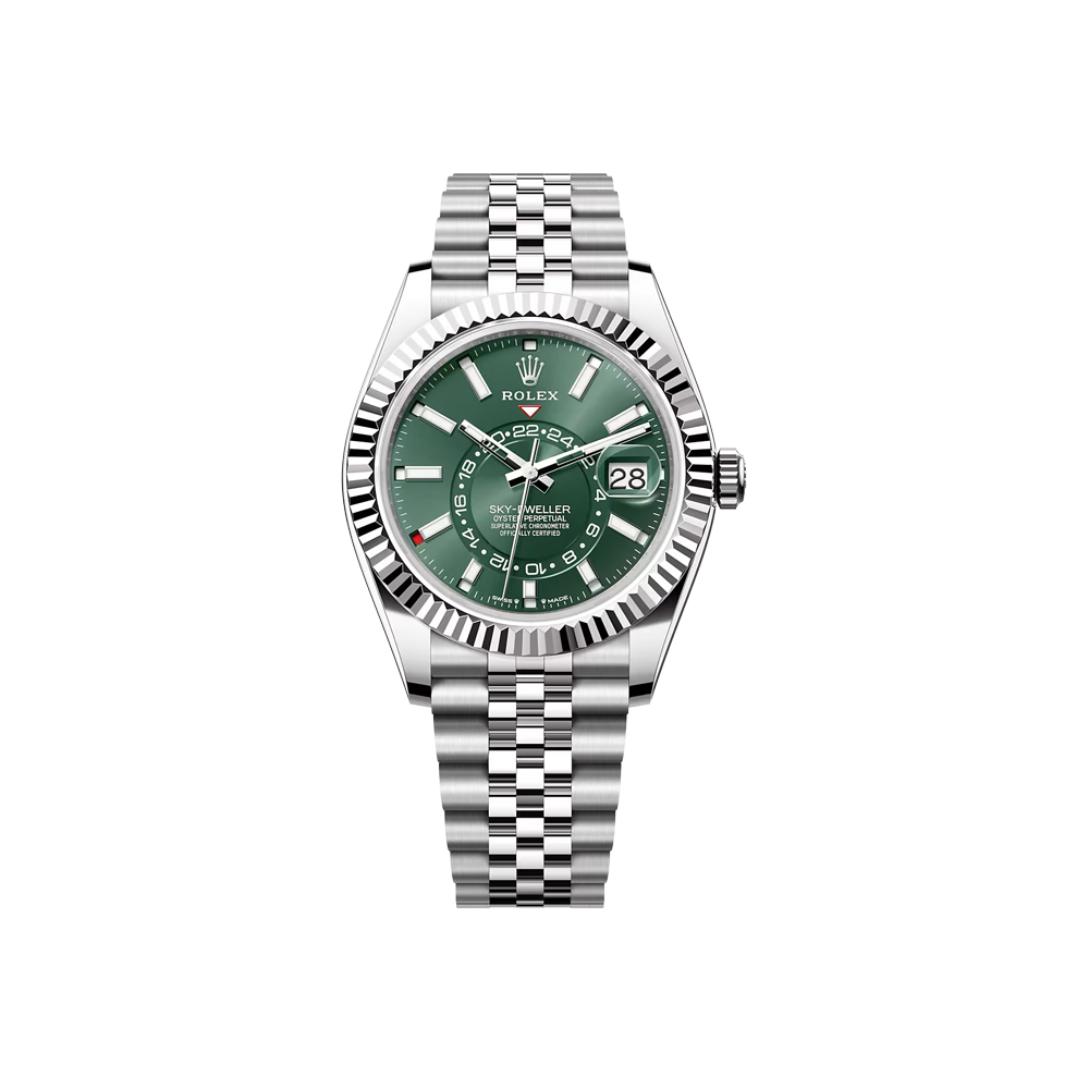 Rolex Sky-Dweller 336934 - Green Dial | Jubilee Bracelet