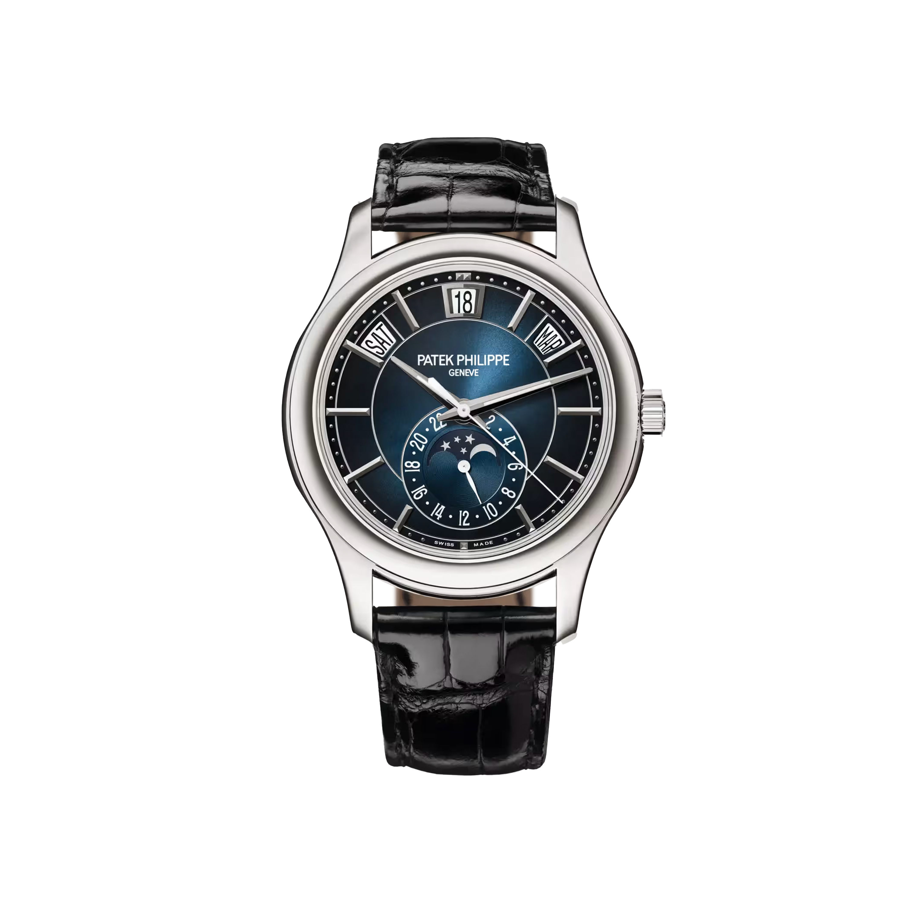 Patek Philippe Complications 5205G-013 Annual Calendar Moon Phases