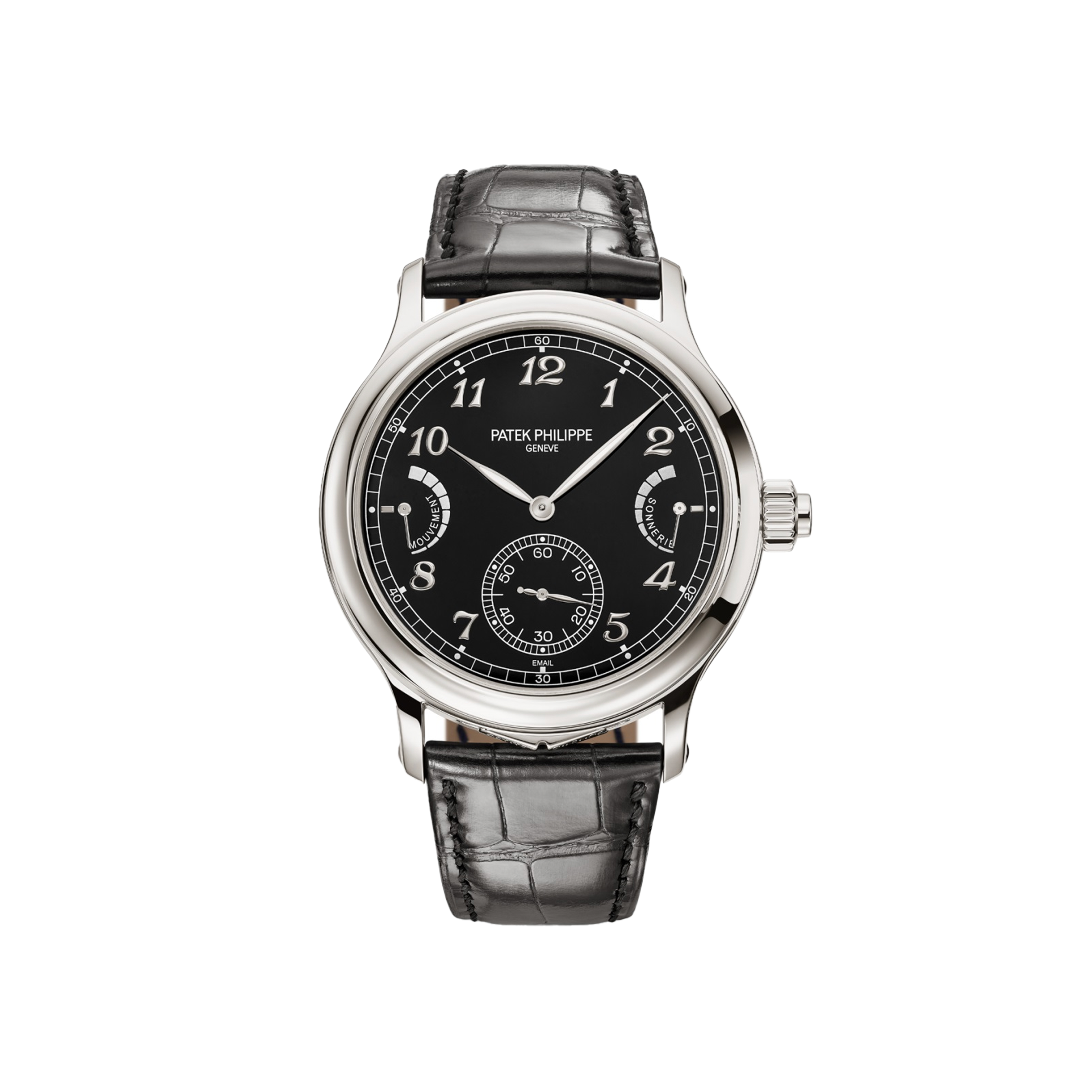 Patek Philippe 6301P Grand Complications Grande Sonnerie Platinum 'Black Enamel Dial'