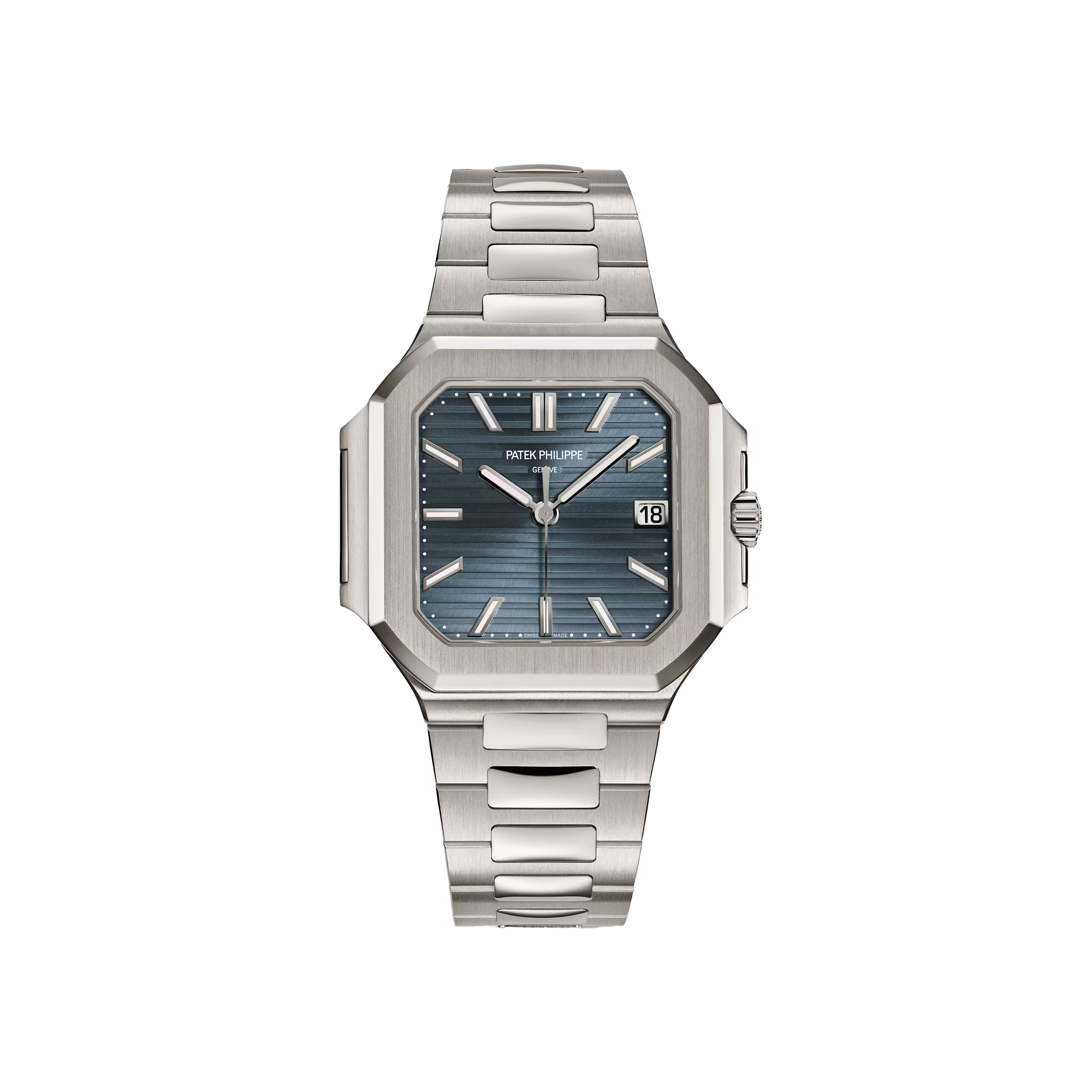 Patek Philippe Cubitus 7128/1G-001 'Blue-Gray' Dial