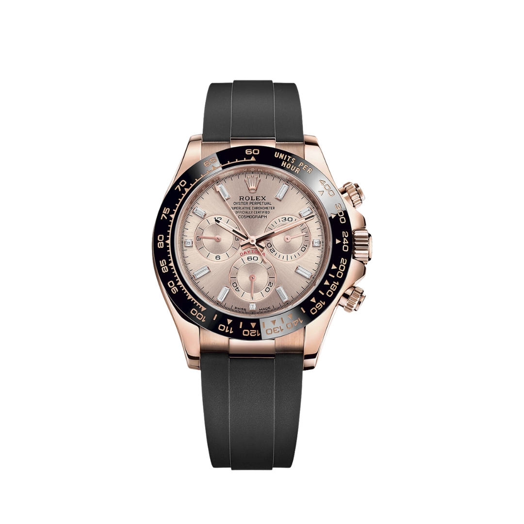 Rolex Cosmograph Daytona 116515LN Sundust Baguette