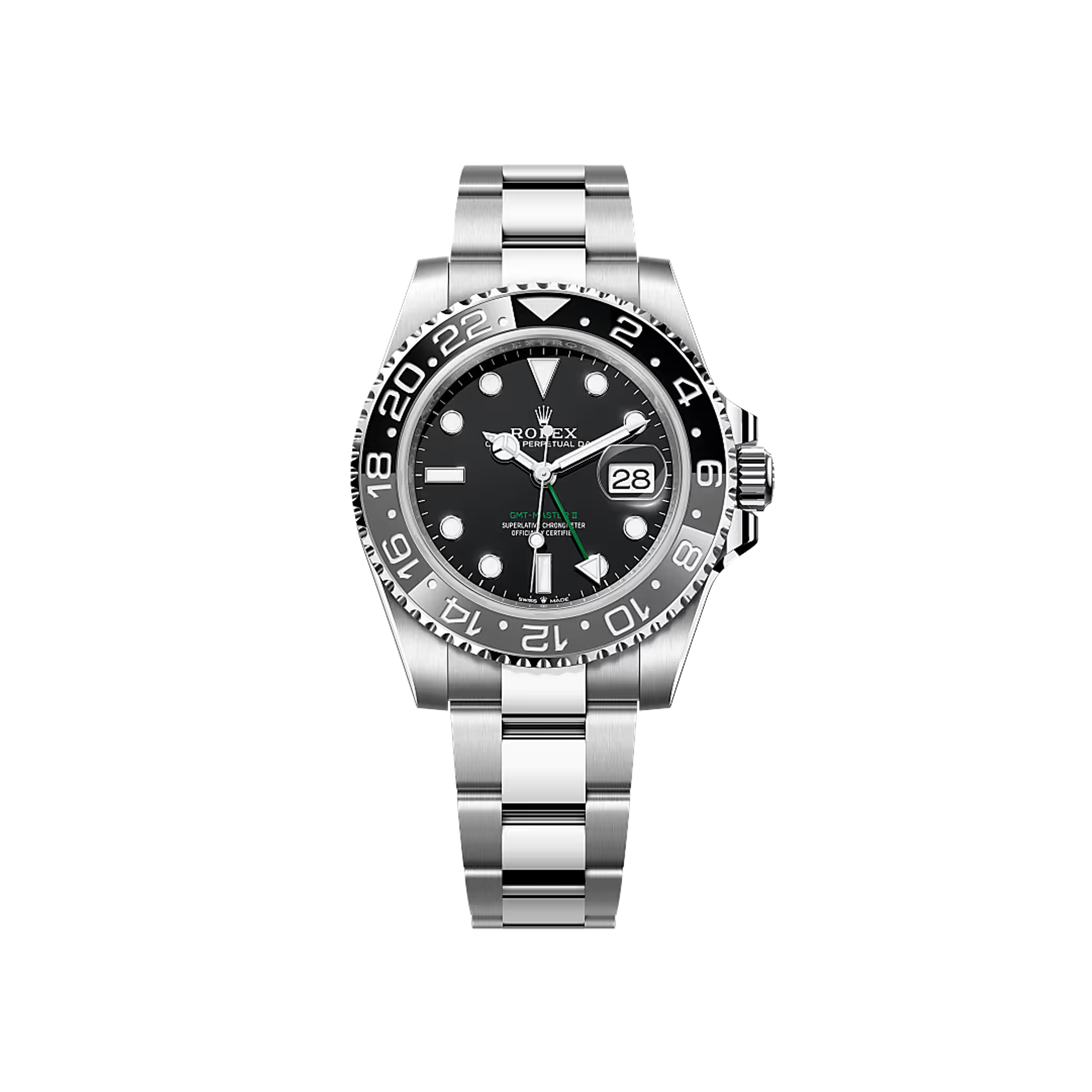 Rolex GMT-Master II 126710GRNR 'Bruce Wayne' Oyster Bracelet
