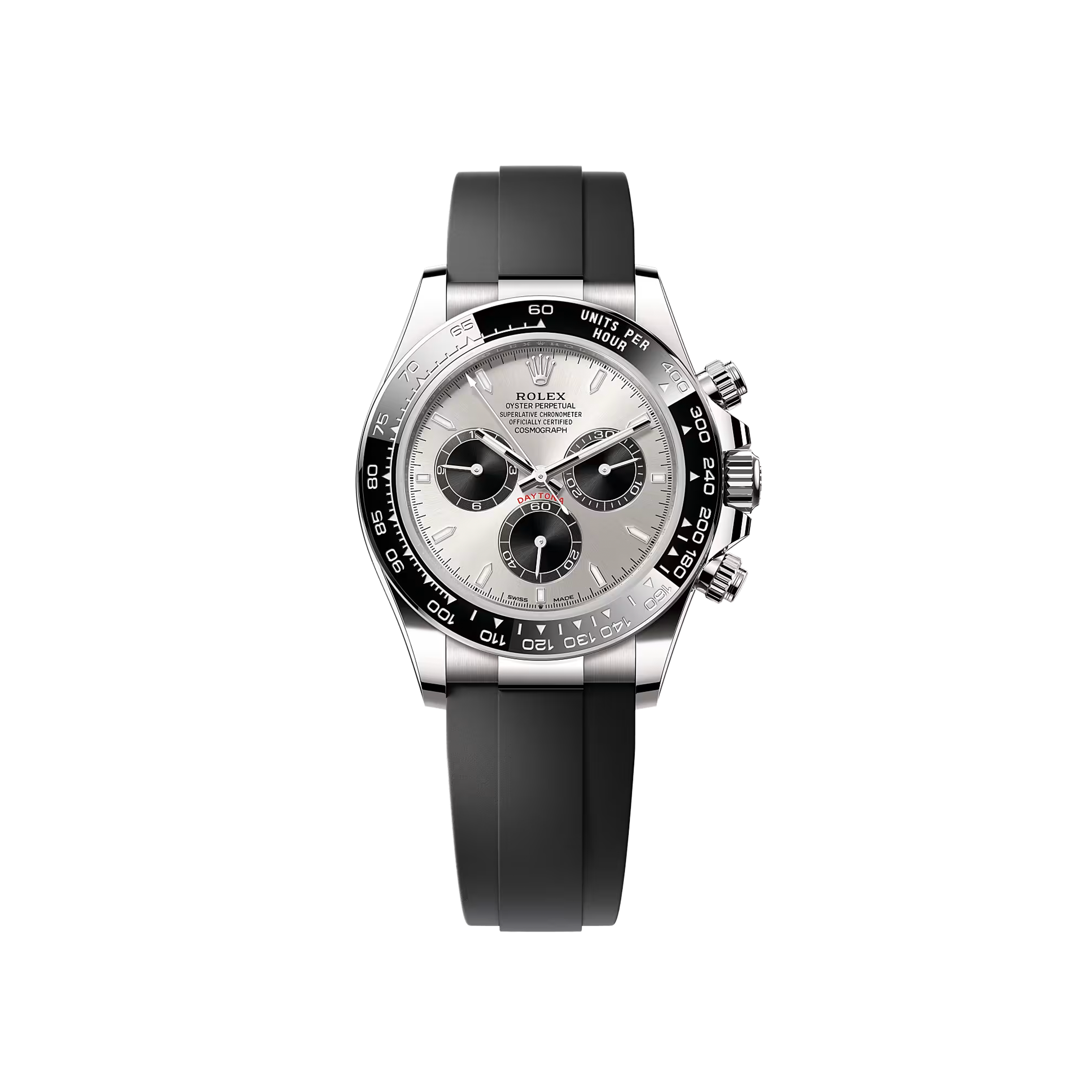 Rolex Daytona 126519LN 'Ghost' Oysterflex/White Gold - 40mm
