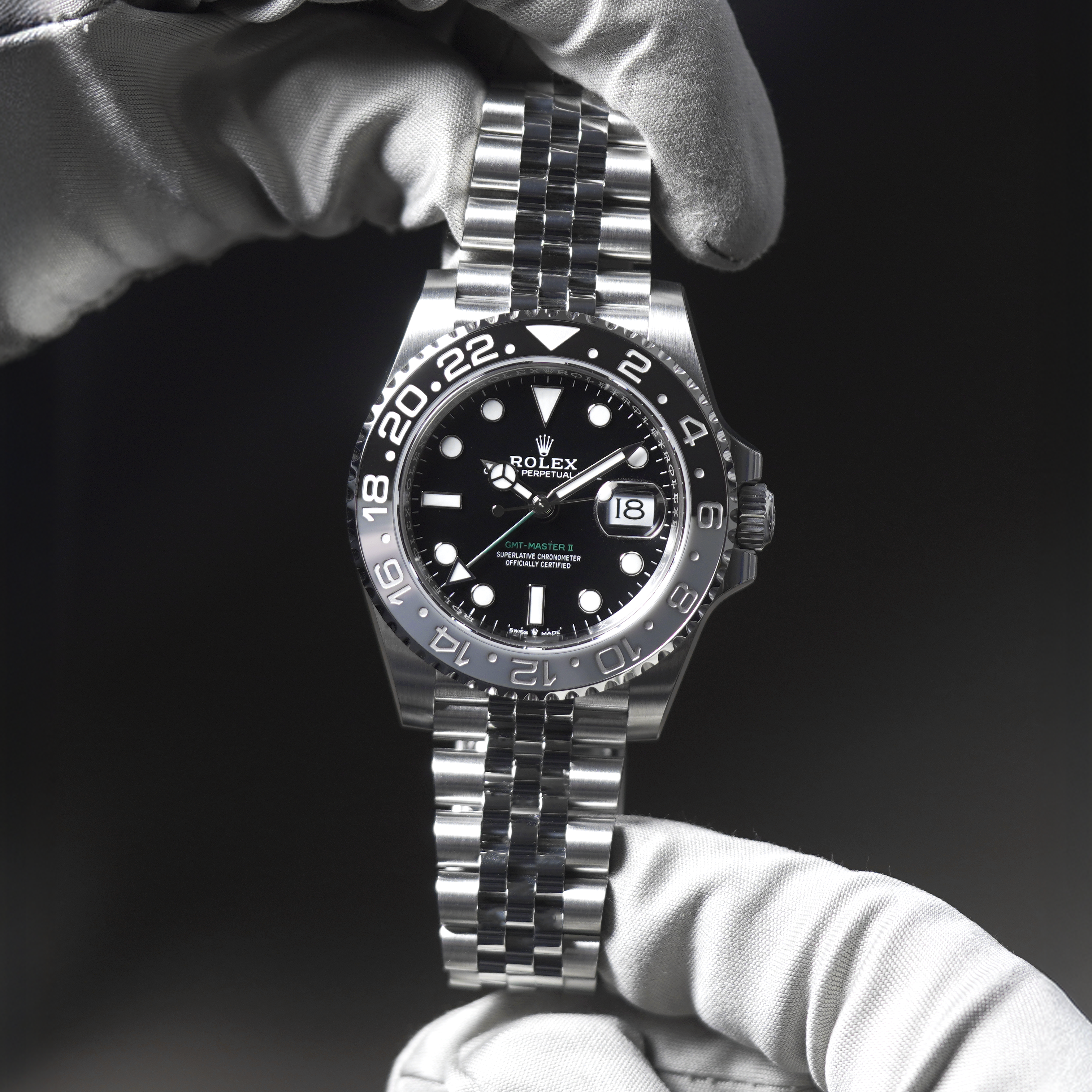 Rolex GMT-Master II 126710GRNR - 'Bruce Wayne' Jubilee - 40mm