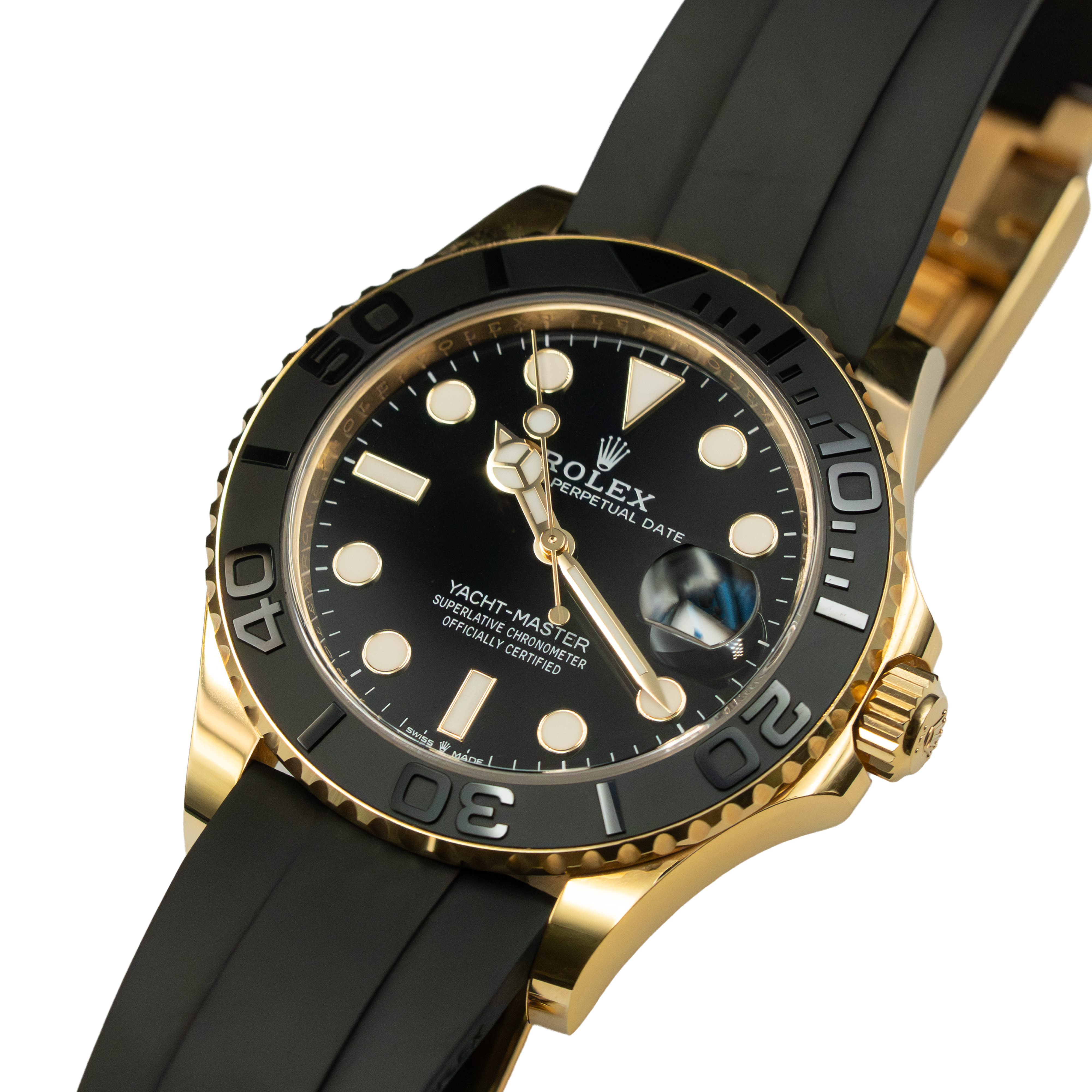 Rolex Yachtmaster 42 226658 - Yellow Gold Oysterflex - 42mm