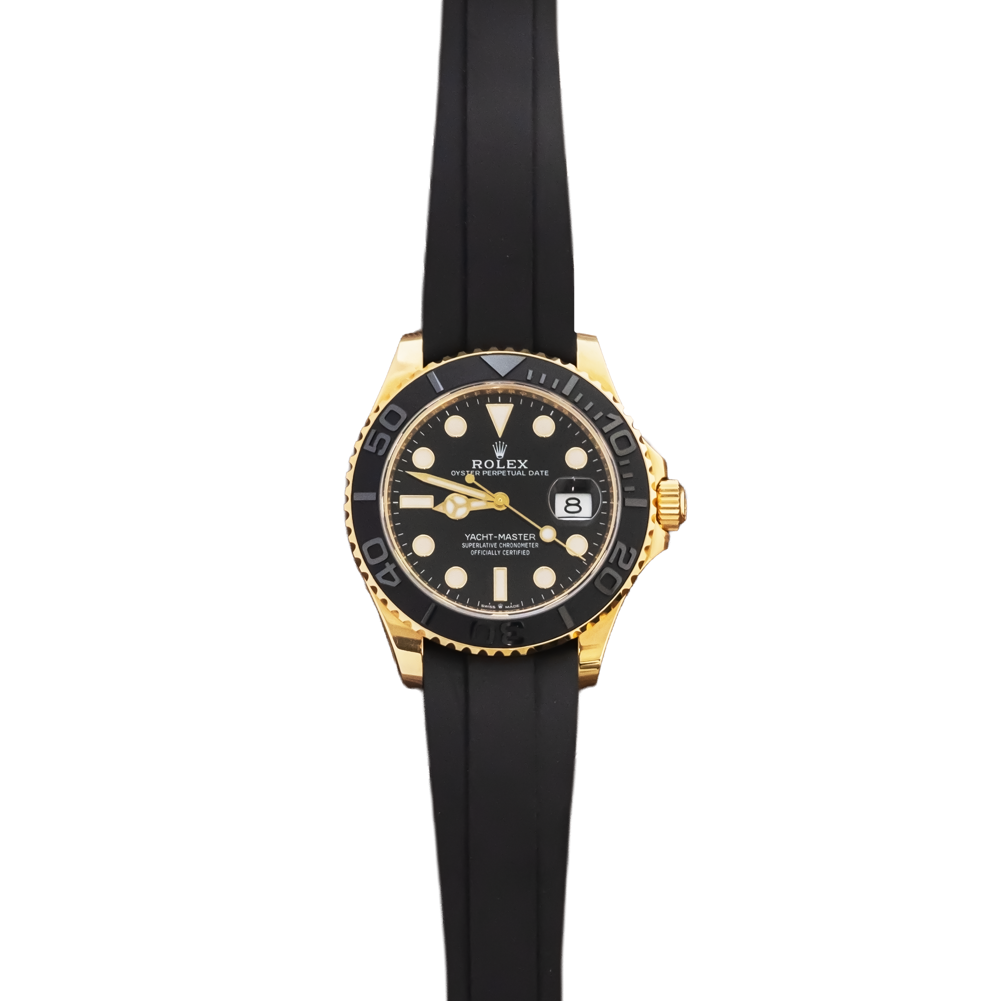 Rolex Yachtmaster 42 226658 - Yellow Gold Oysterflex - 42mm