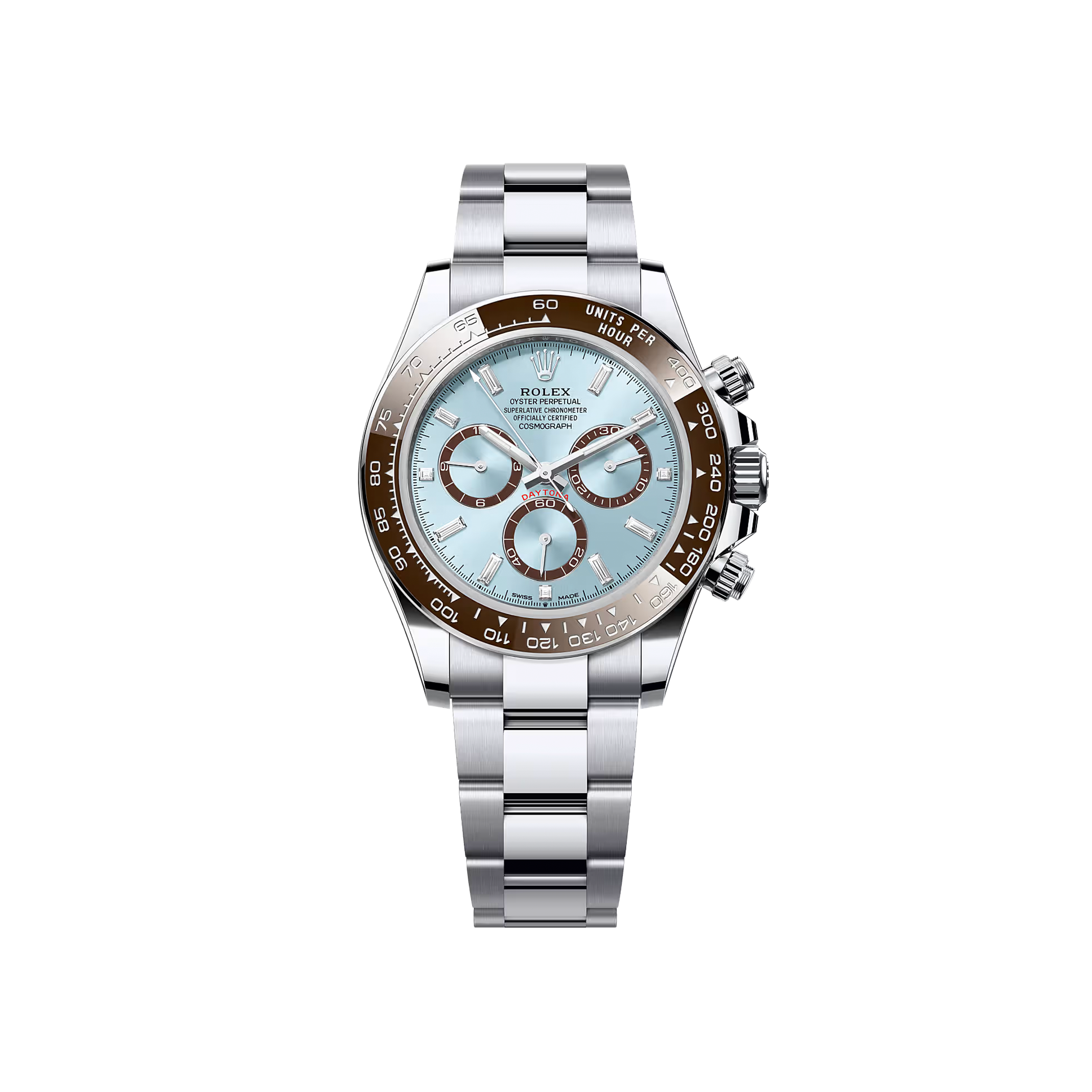 Rolex Daytona 126506 - Platinum/Diamond Baguette Dial - 40mm