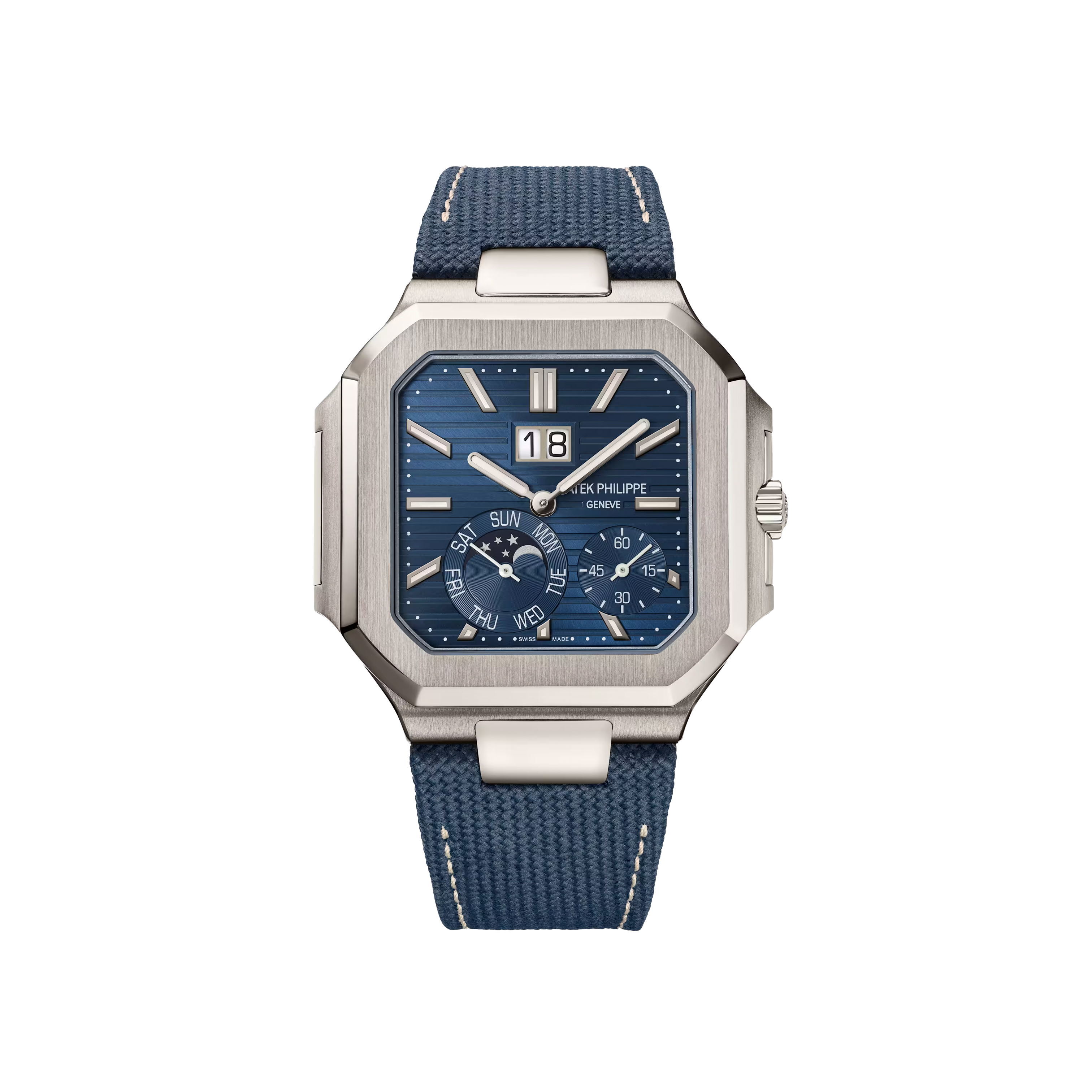 Patek Philippe 5822P-001 Cubitus Platinum with Diamond-Set Bezel