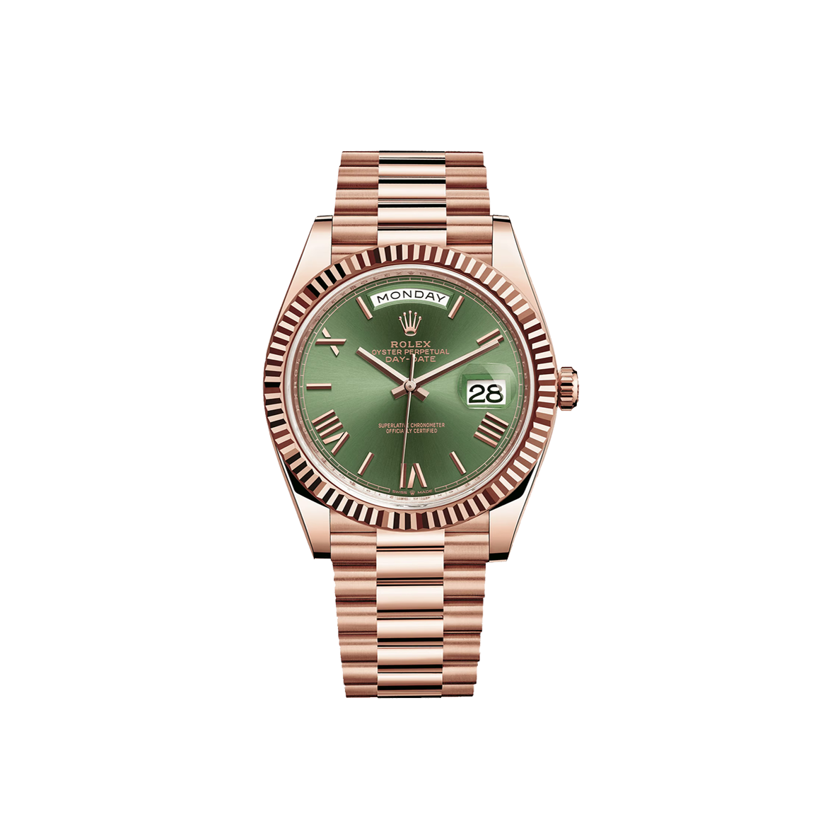 ROLEX DAY-DATE 228235 - 60th Anniversary Olive Green