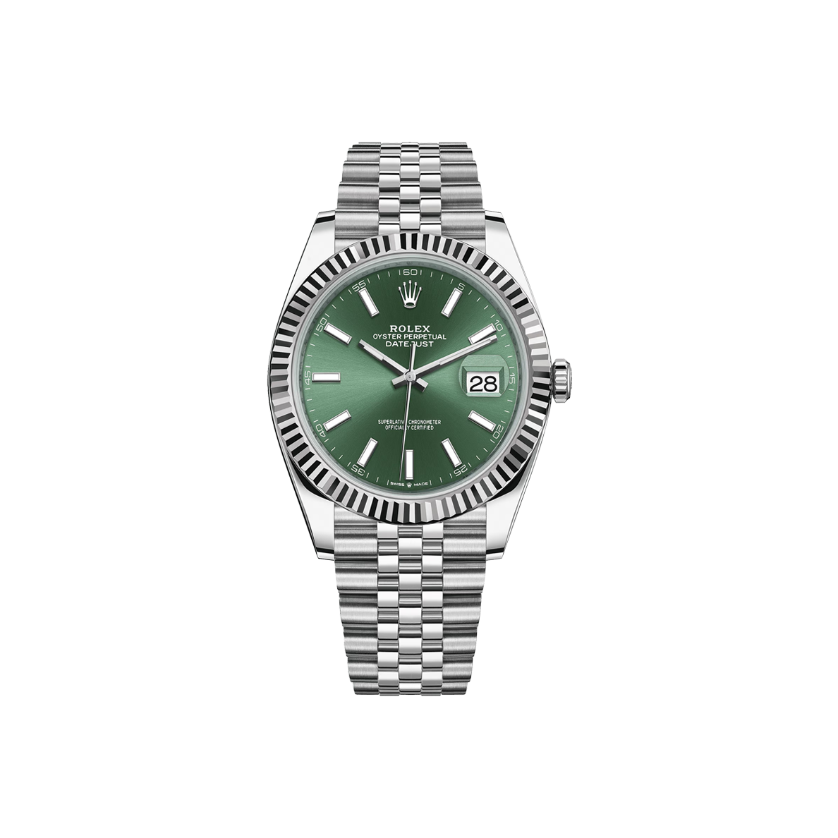 ROLEX DATEJUST 126334 - GREEN DIAL | JUBILEE BRACELET