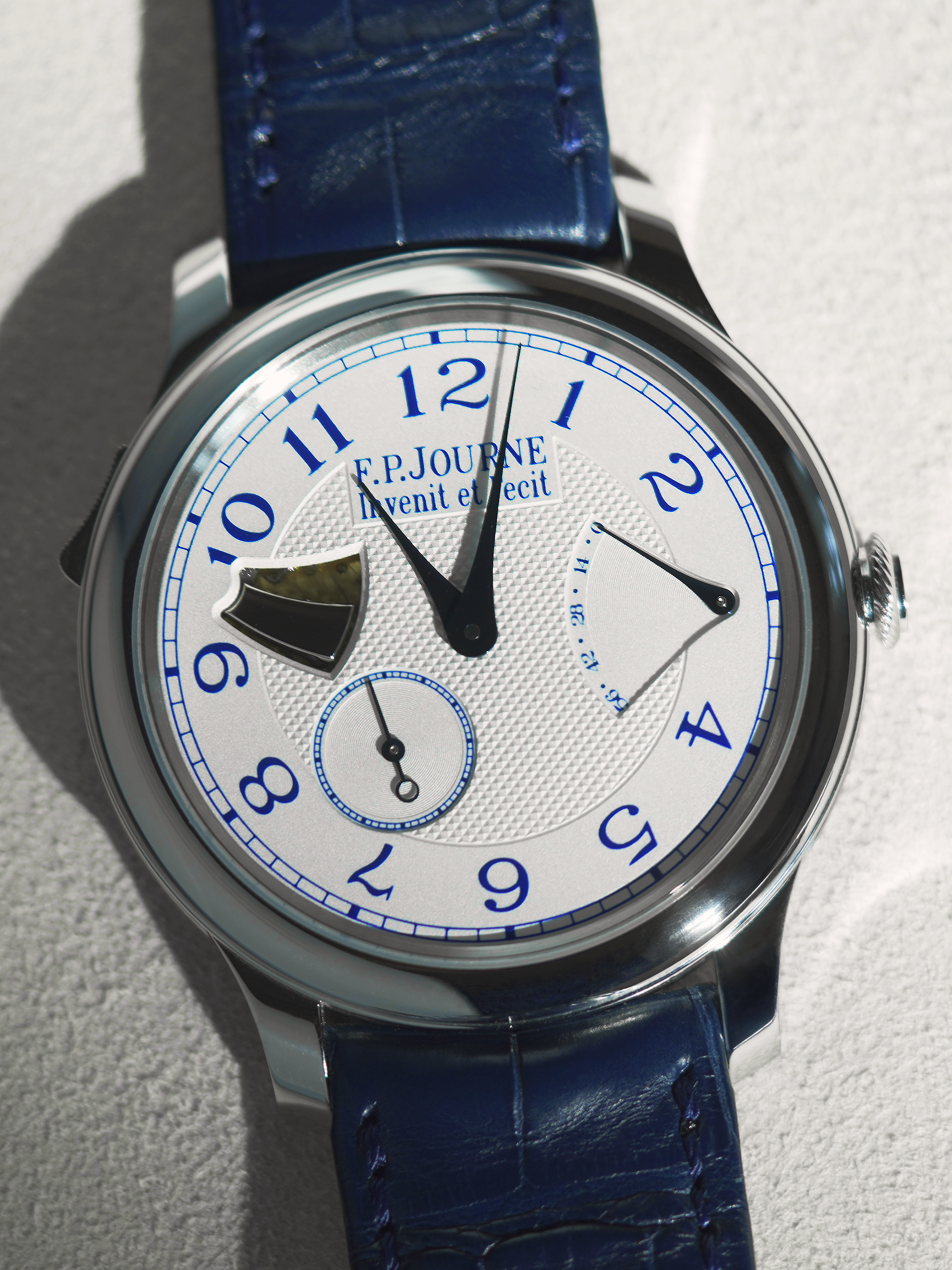 F.P.Journe Souveraine Repetition Souveraine Ref. RM Steel Case/Alligator Leather Strap - 40mm