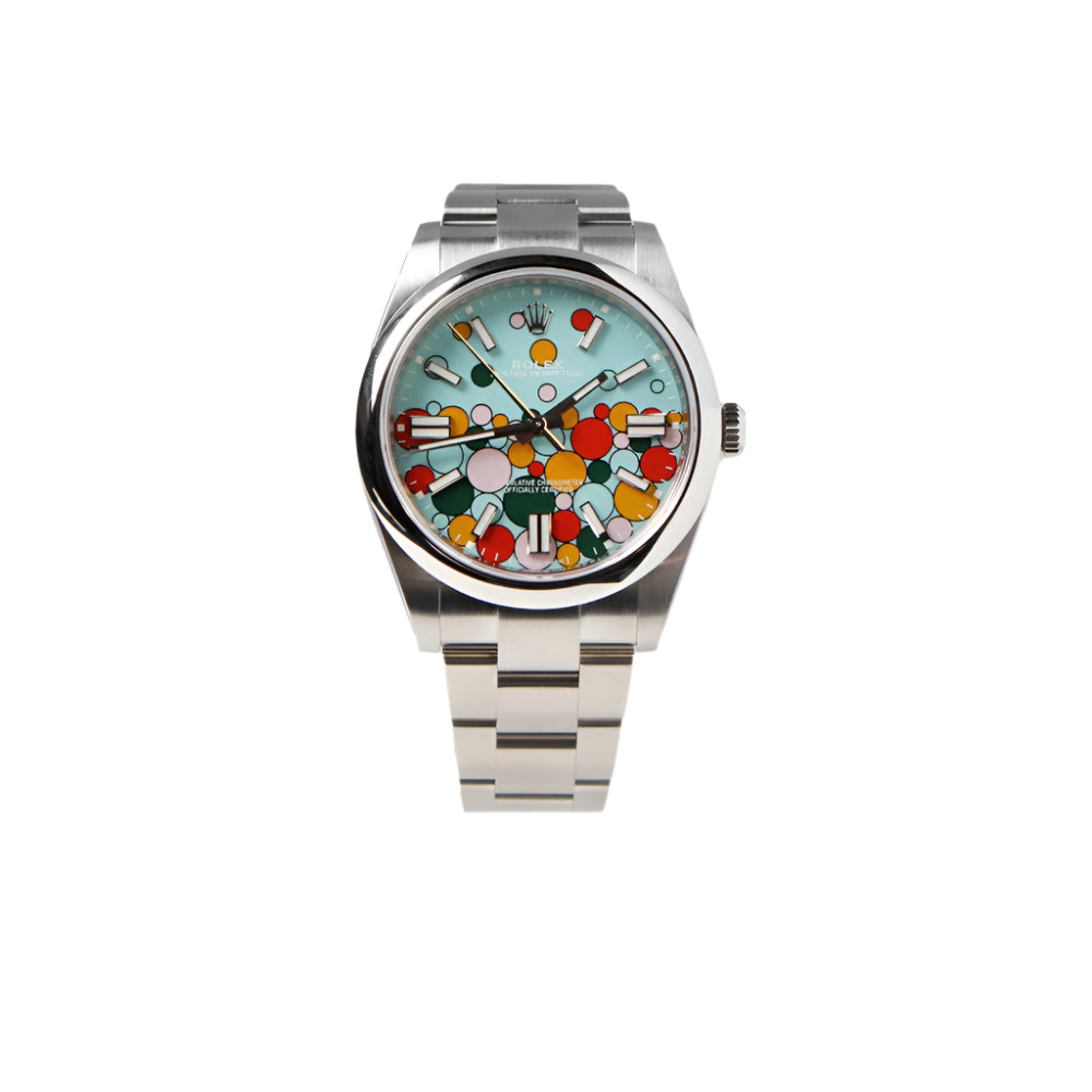 Rolex Oyster Perpetual 41 124300 'Celebration' dial