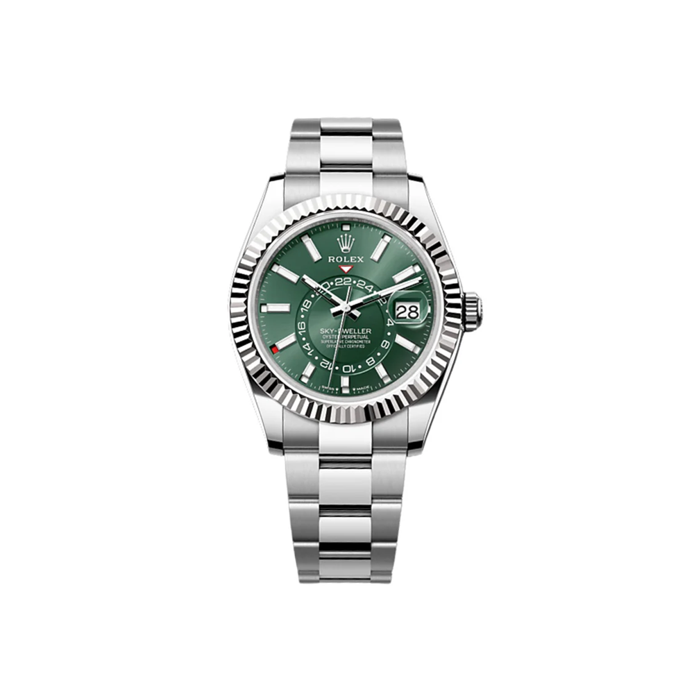 Rolex Sky-Dweller 336934 - Green Dial | Oyster Bracelet