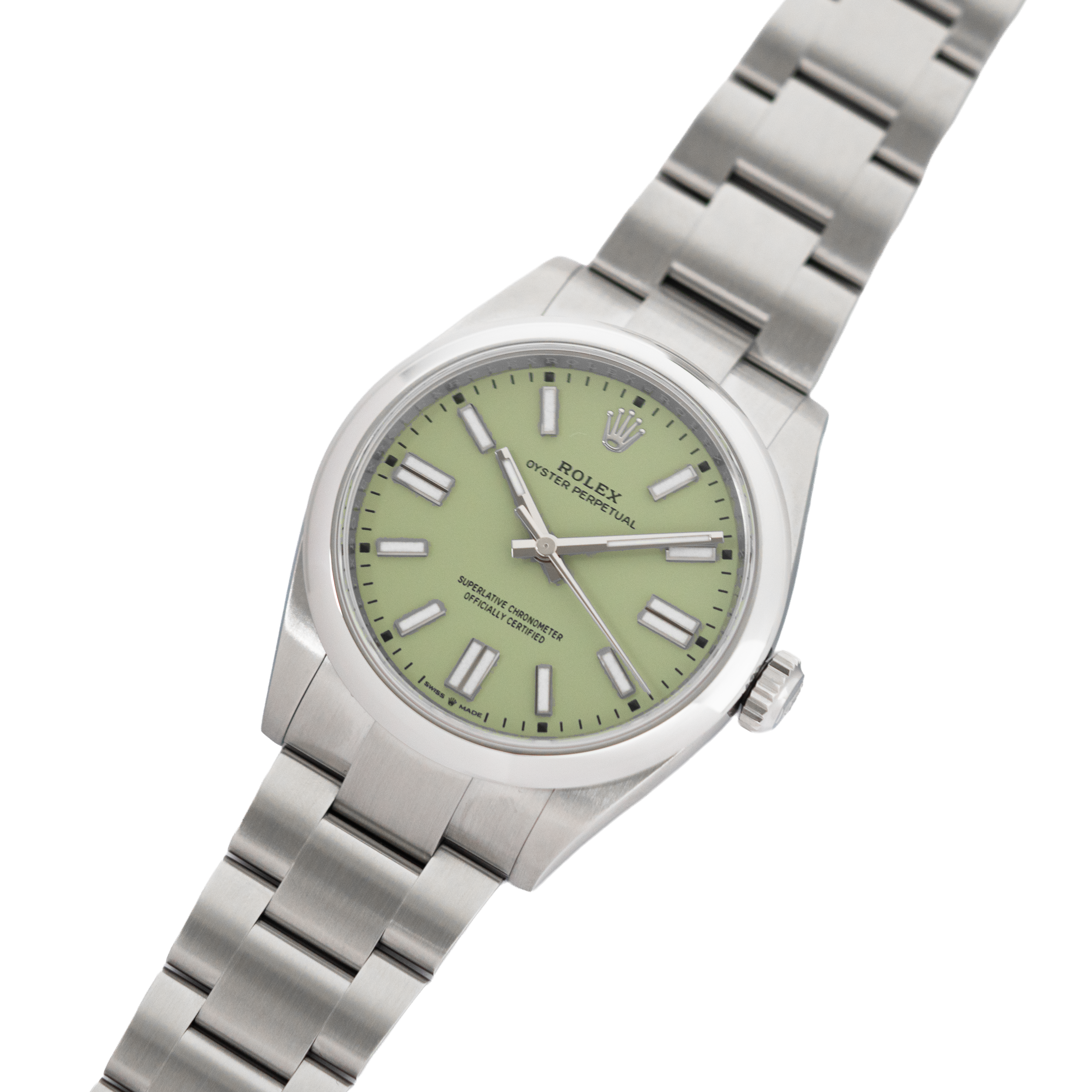 Rolex Oyster Perpetual 134300 'Pistachio'