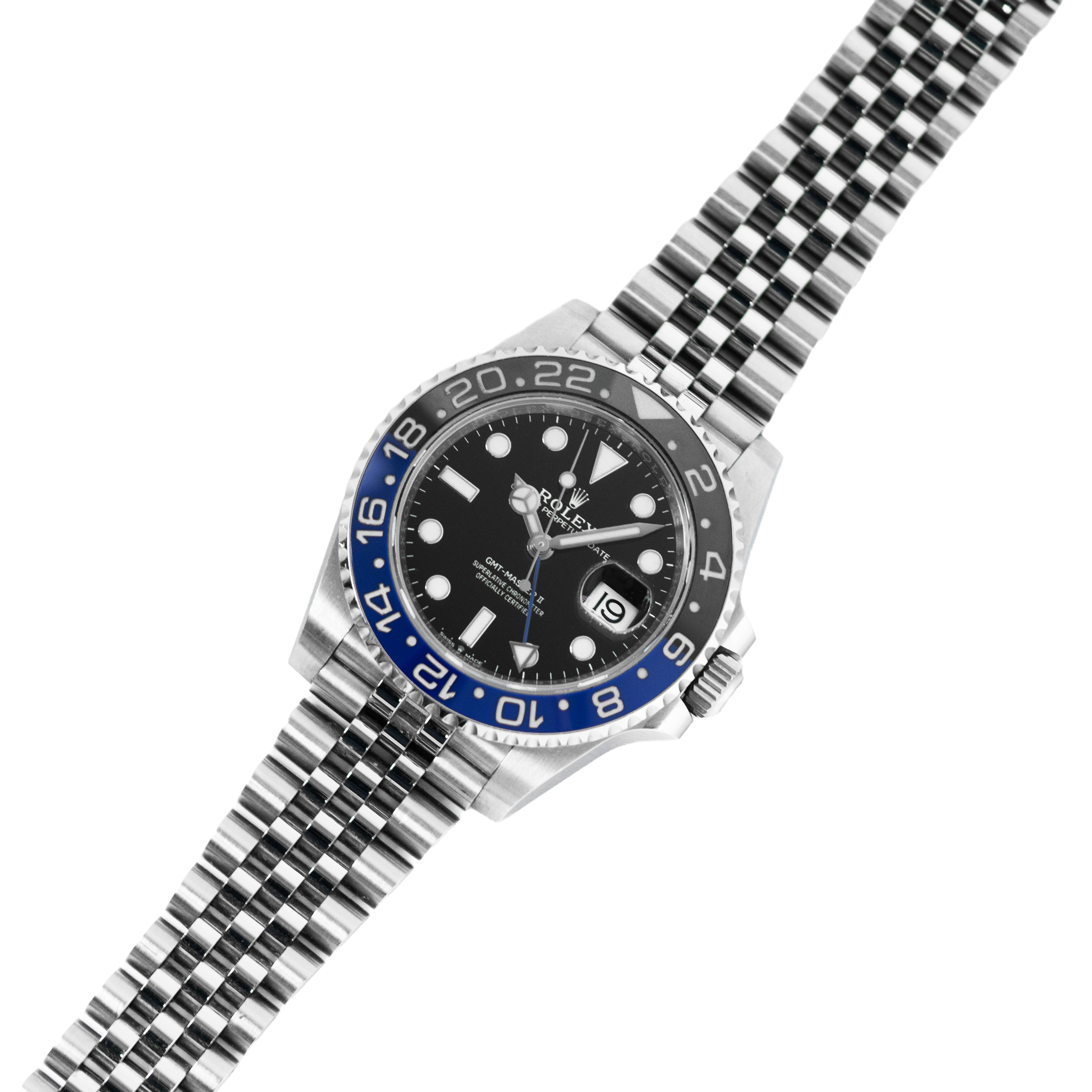 Rolex GMT-Master II 'Batgirl' Jubilee 126710BLNR