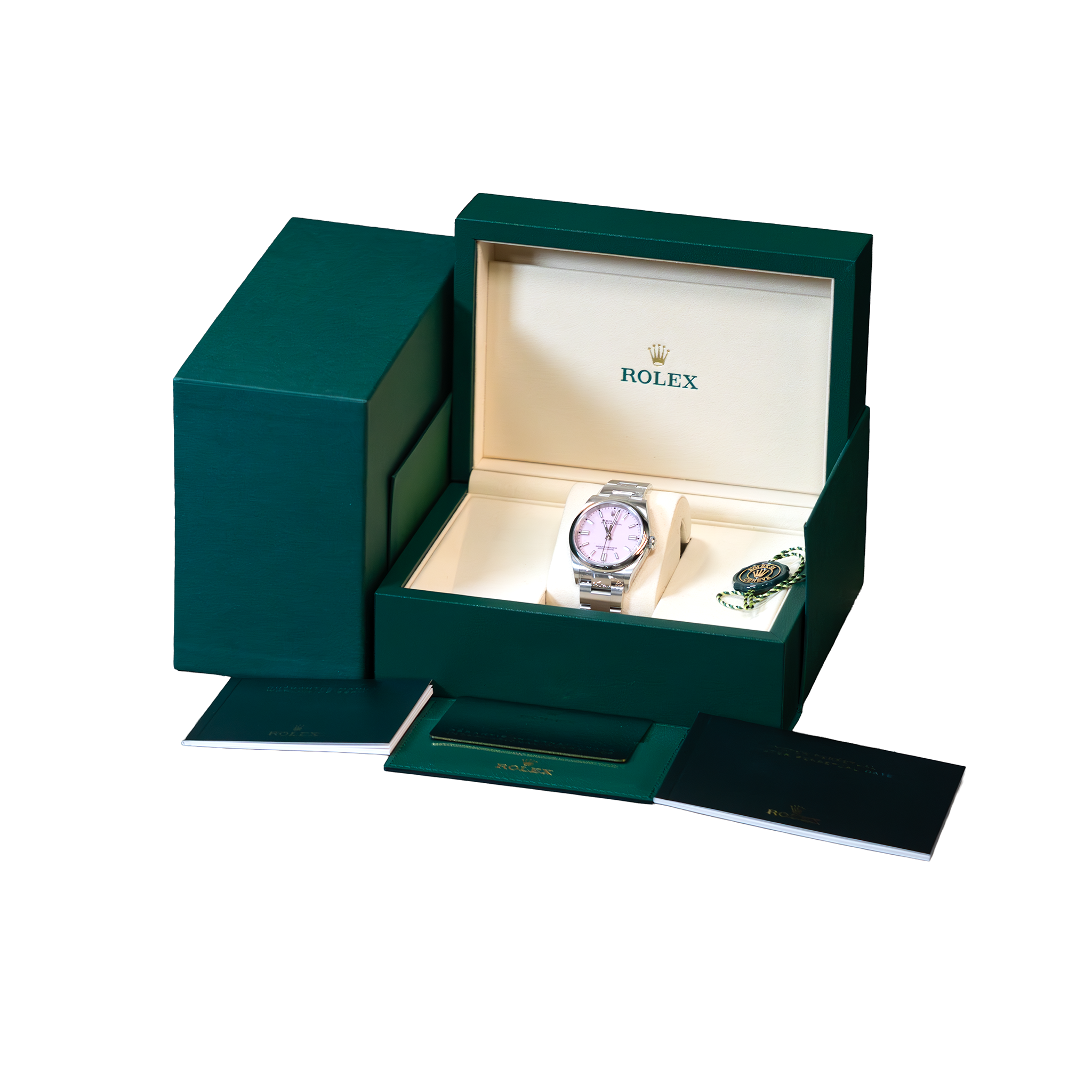 Rolex Oyster Perpetual Candy Pink 126000 36mm