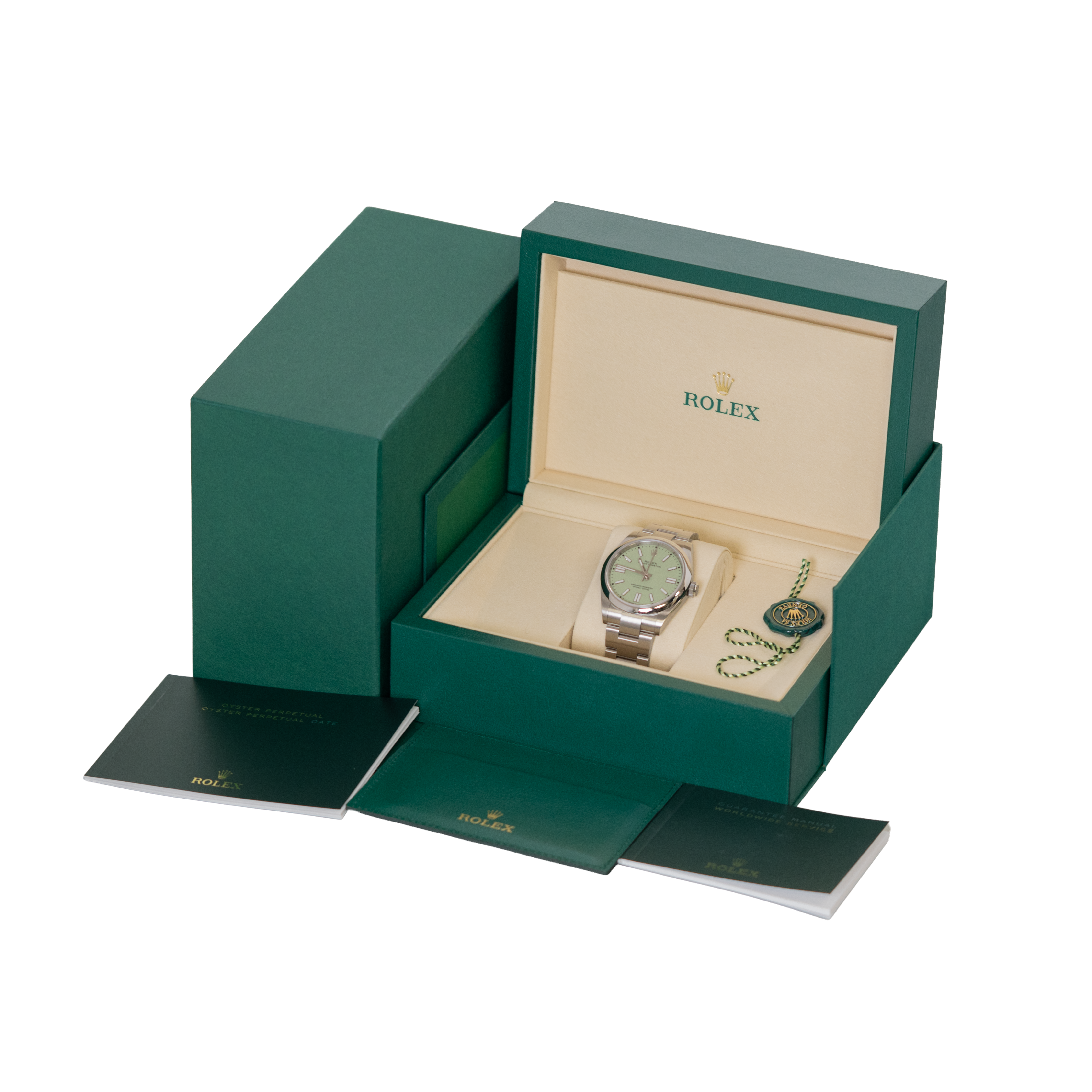Rolex Oyster Perpetual 134300 'Pistachio'