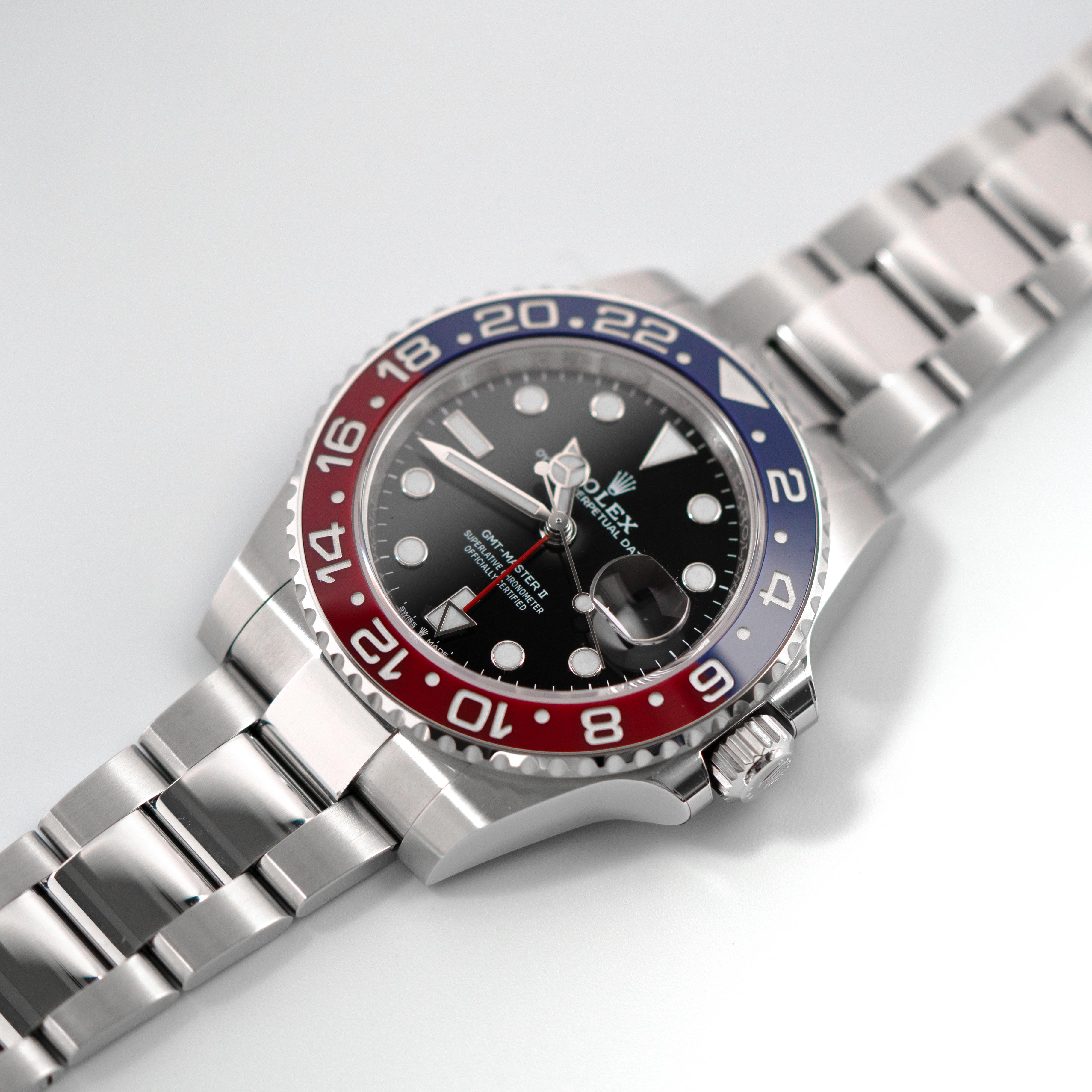 Rolex GMT-Master II 'Pepsi' 126710BLRO Oyster Bracelet