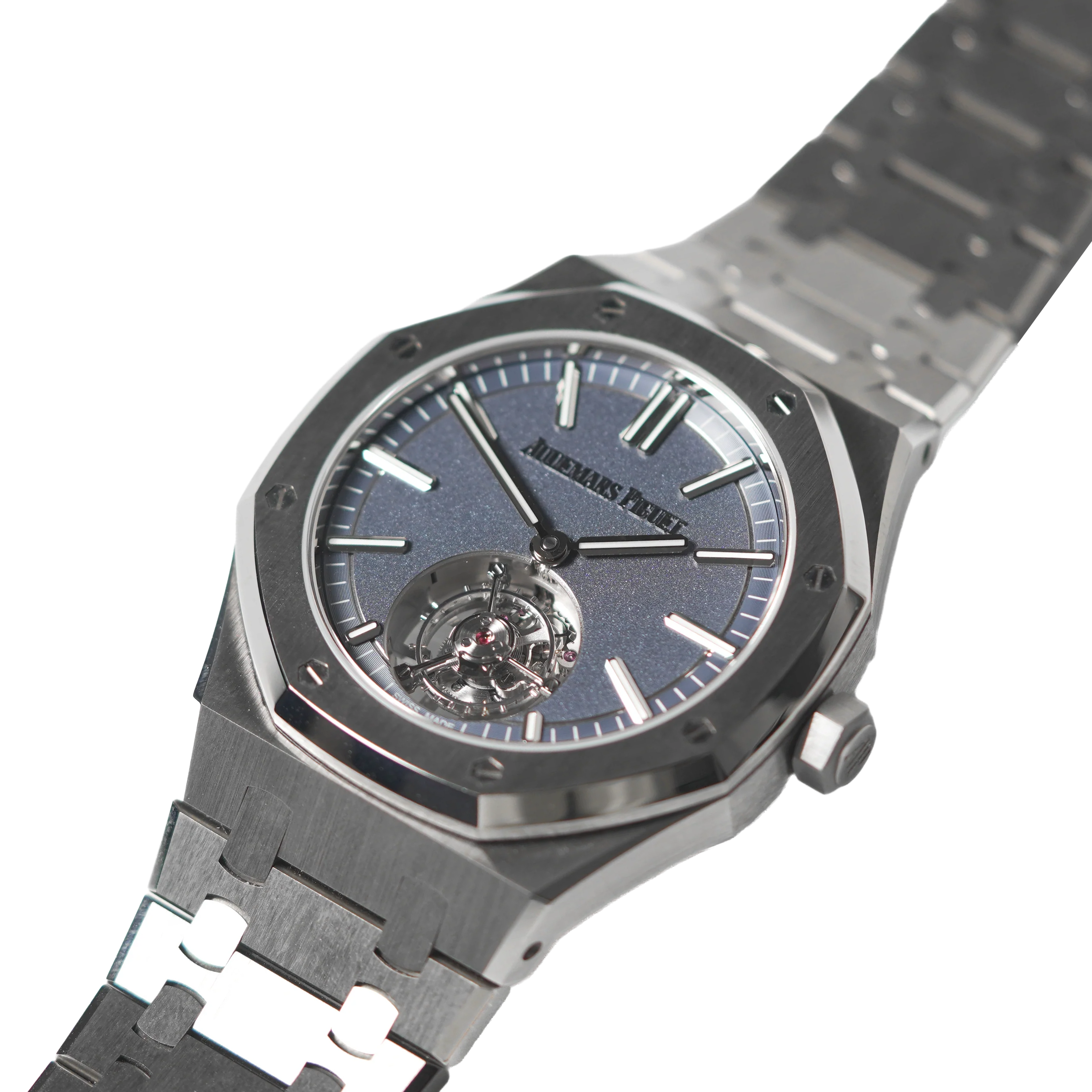 Audemars Piguet Royal Oak Tourbillon 26730TI Titanium/Blue Dial - 41mm