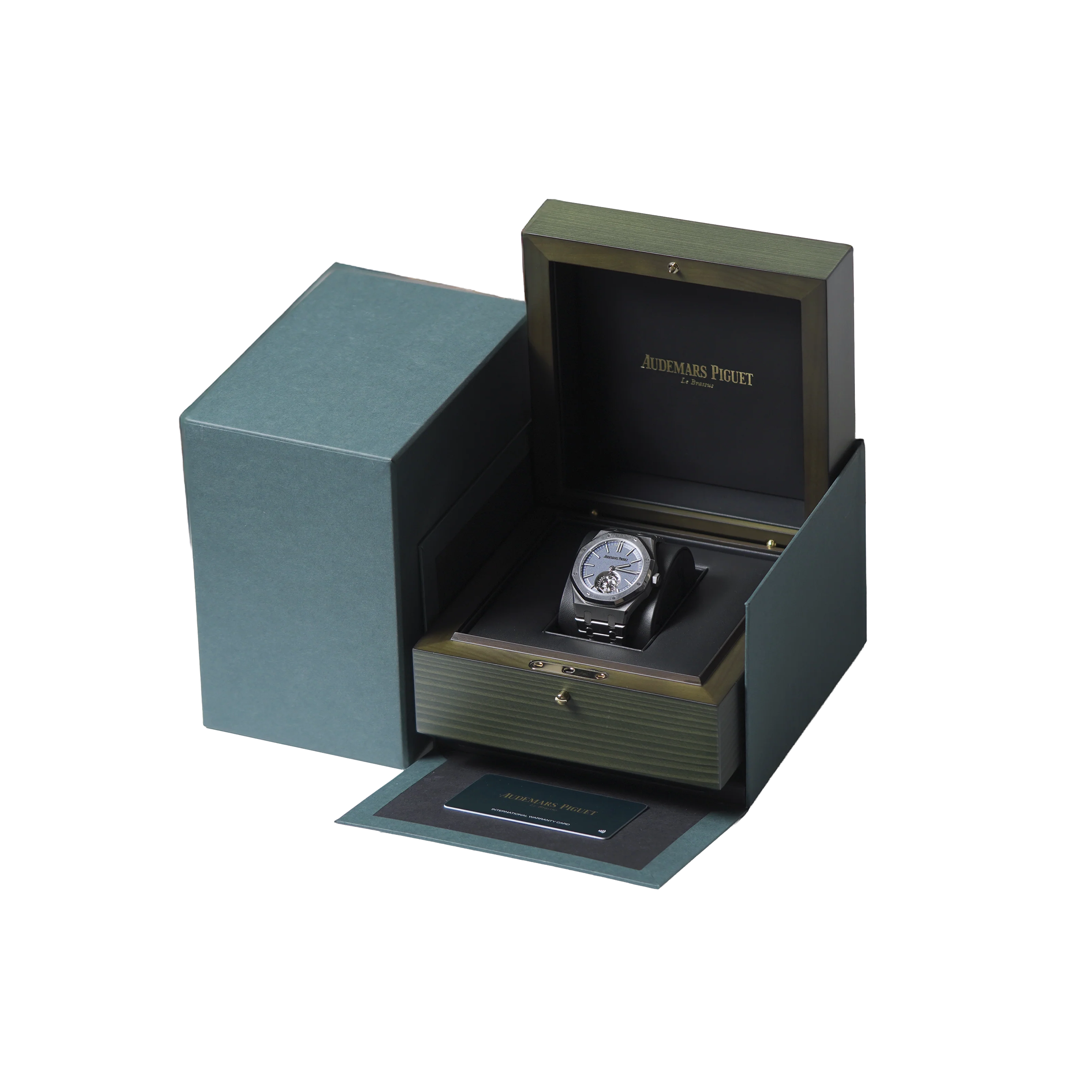 Audemars Piguet Royal Oak Tourbillon 26730TI Titanium/Blue Dial - 41mm