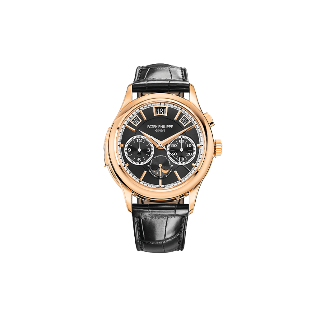 Patek Philippe Grand Complications Rose Gold 5208R 001 Black Dial