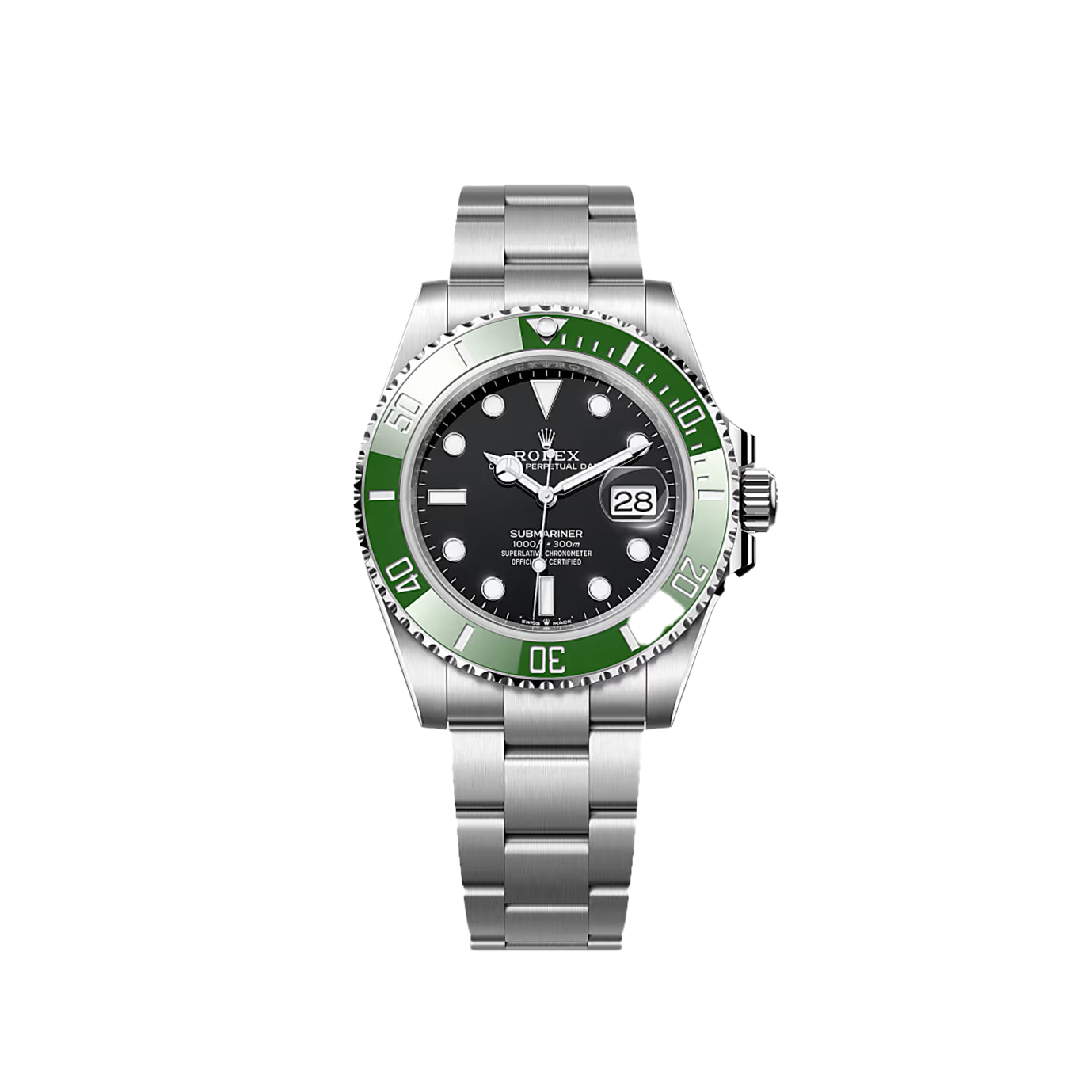 Rolex Submariner Date 126610LV "Starbucks" MK1 Bezel