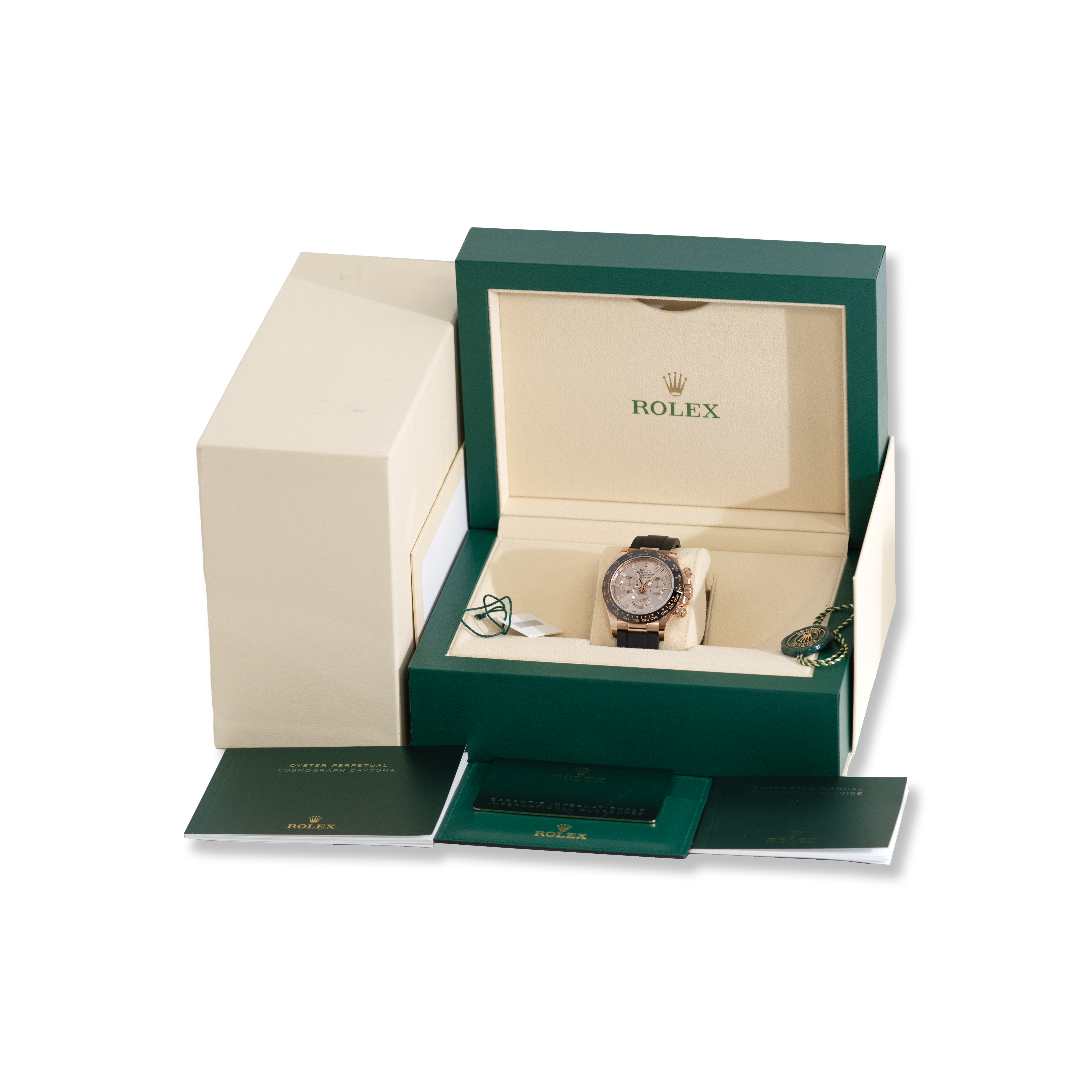 Rolex Cosmograph Daytona 116515LN Sundust Baguette