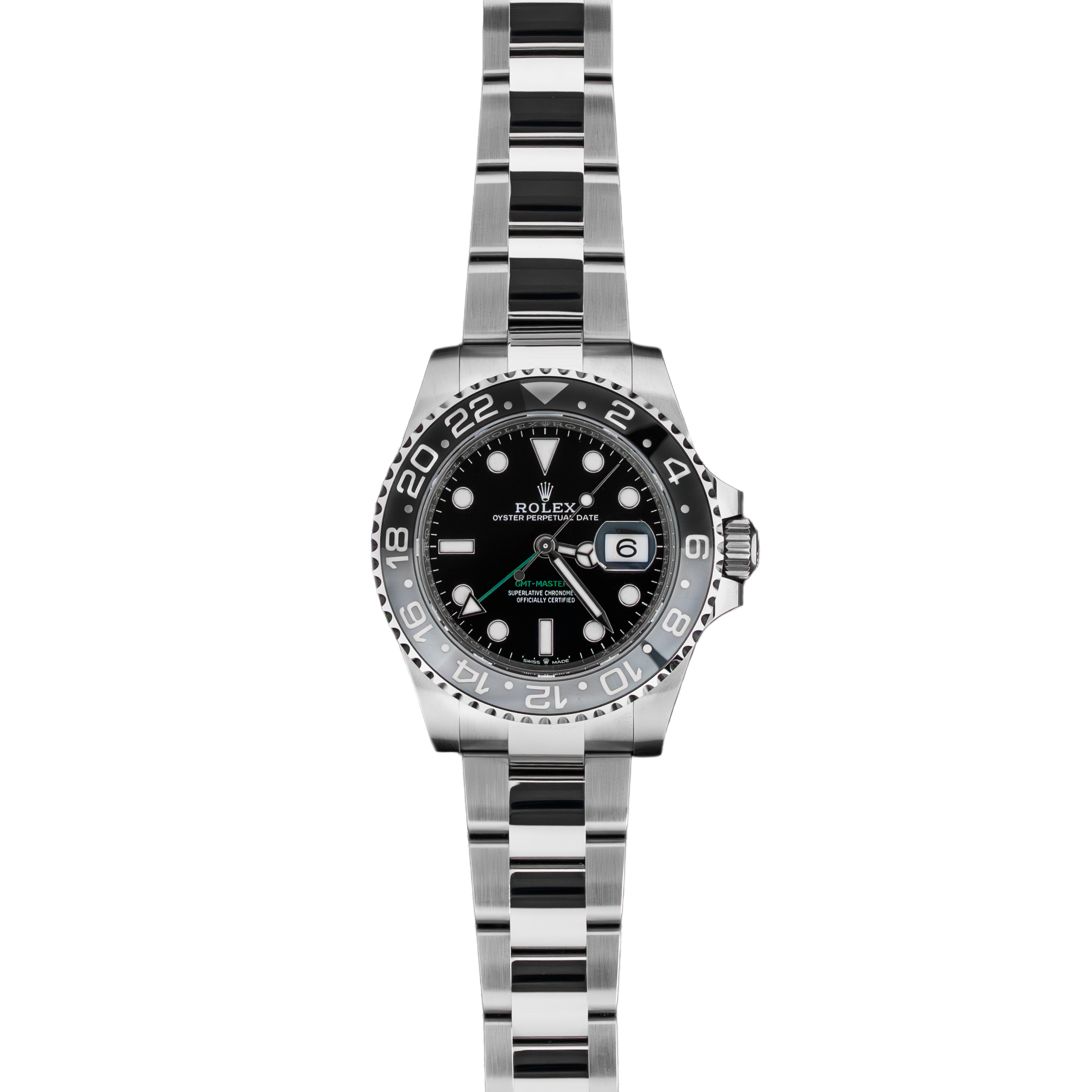 Rolex GMT-Master II 126710GRNR 'Bruce Wayne' Oyster Bracelet