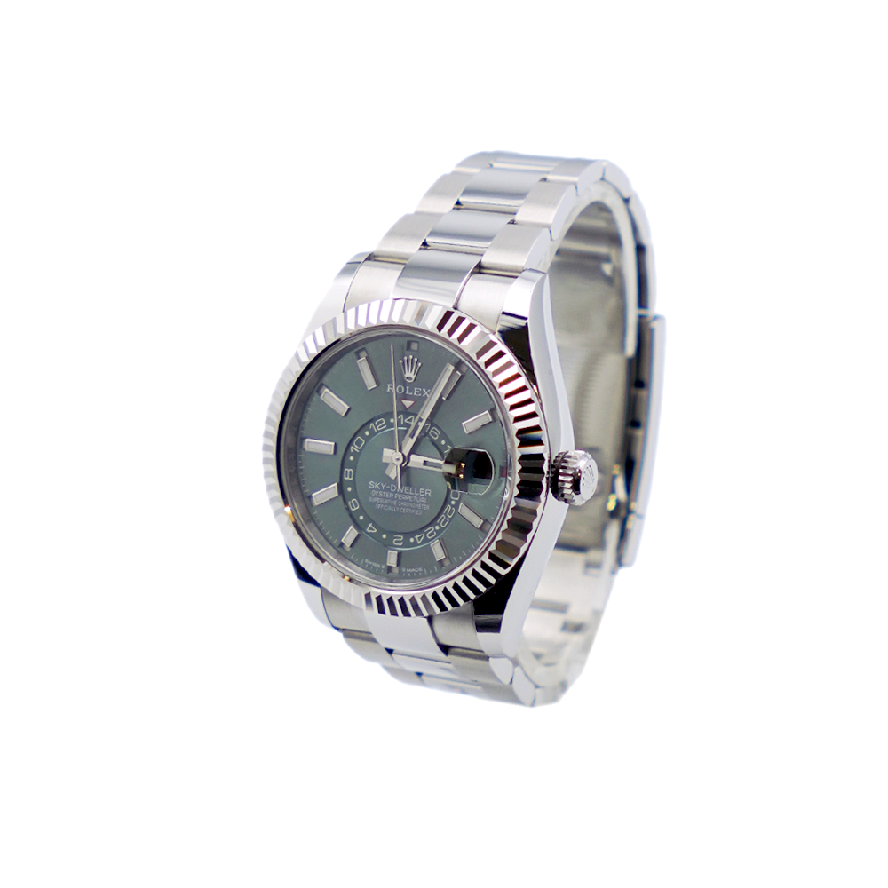 Rolex Sky-Dweller 336934 - Green Dial | Oyster Bracelet