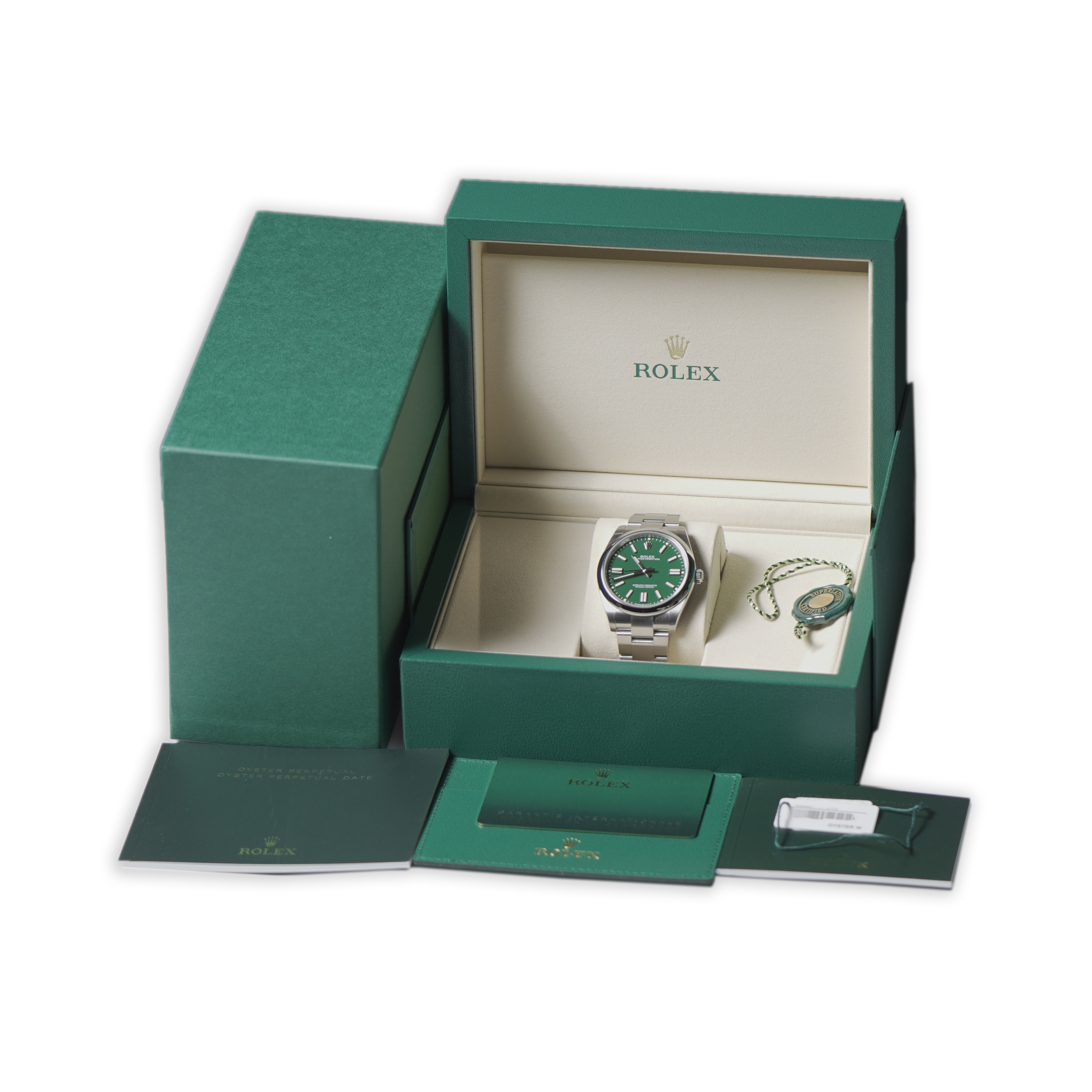 Rolex Oyster Perpetual 41 134300 'Green Dial'