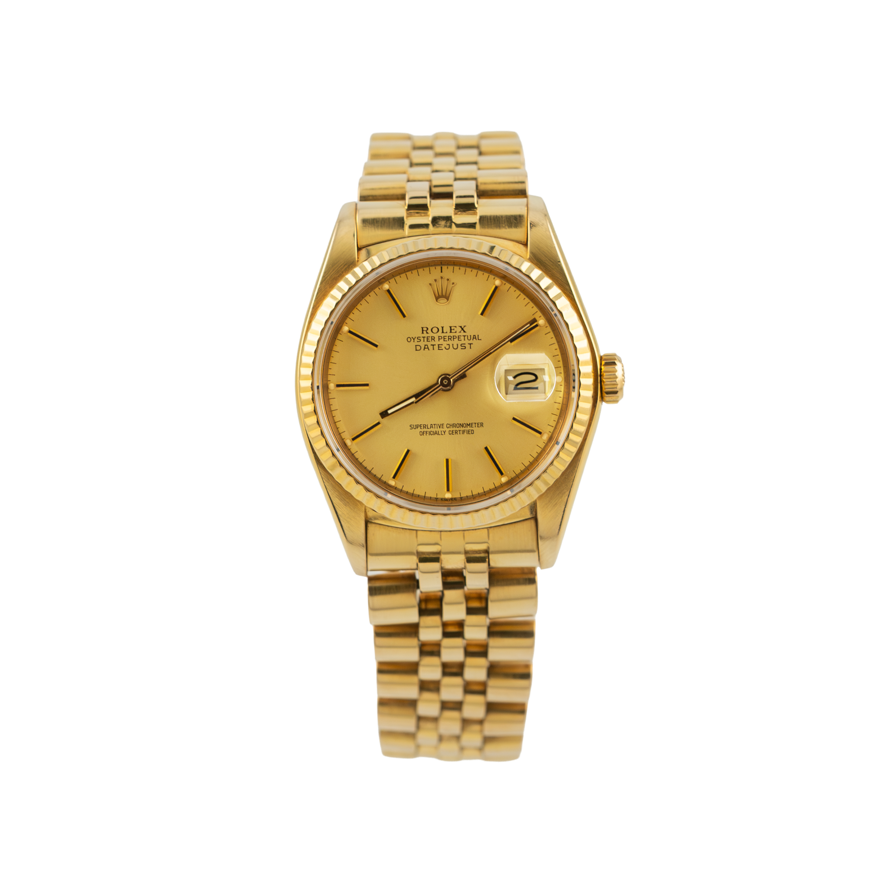 Rolex Datejust 36 16018 Yellow Gold - 36mm