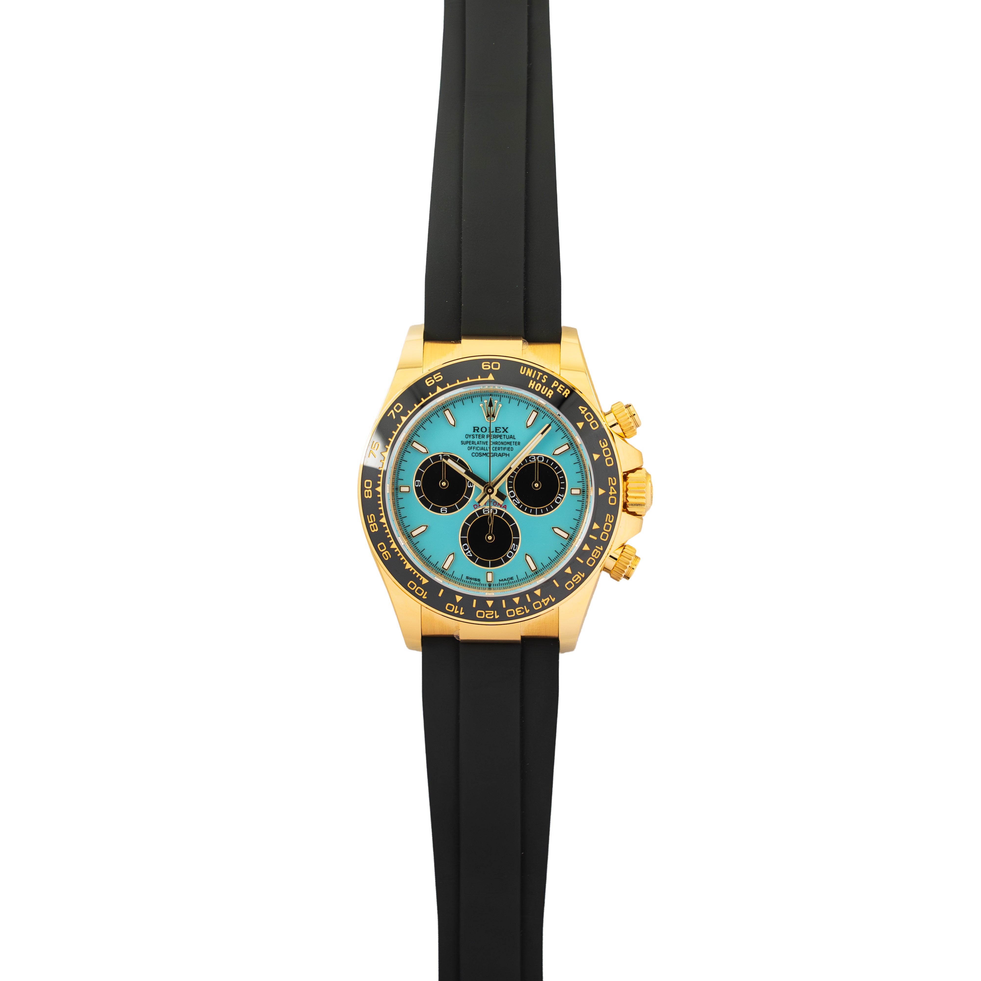 Rolex Daytona 126518LN 'Tiffany' Oysterflex - 40mm
