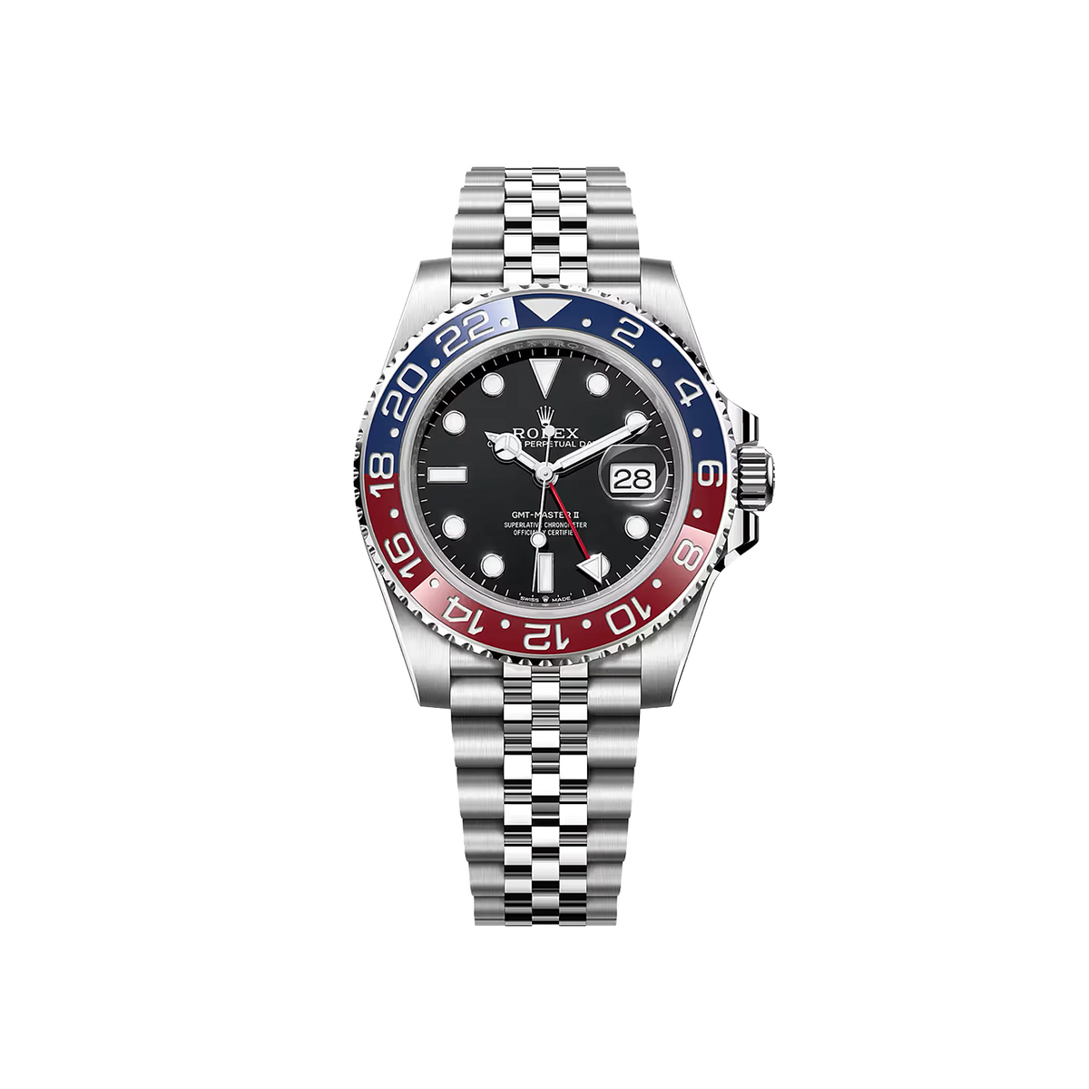 Rolex GMT-Master II 126710BLRO “Pepsi” 40mm Jubilee Bracelet