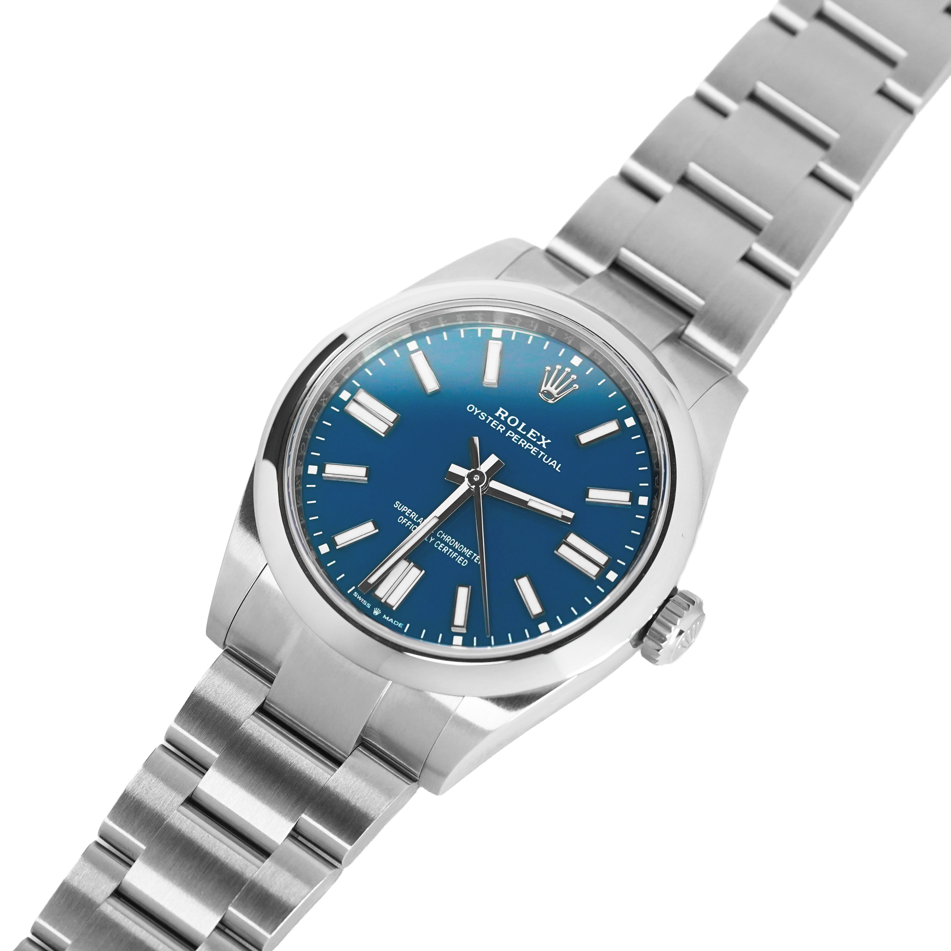 Rolex Oyster. Perpetual 41 134300 - 'Med Blue' - 41mm
