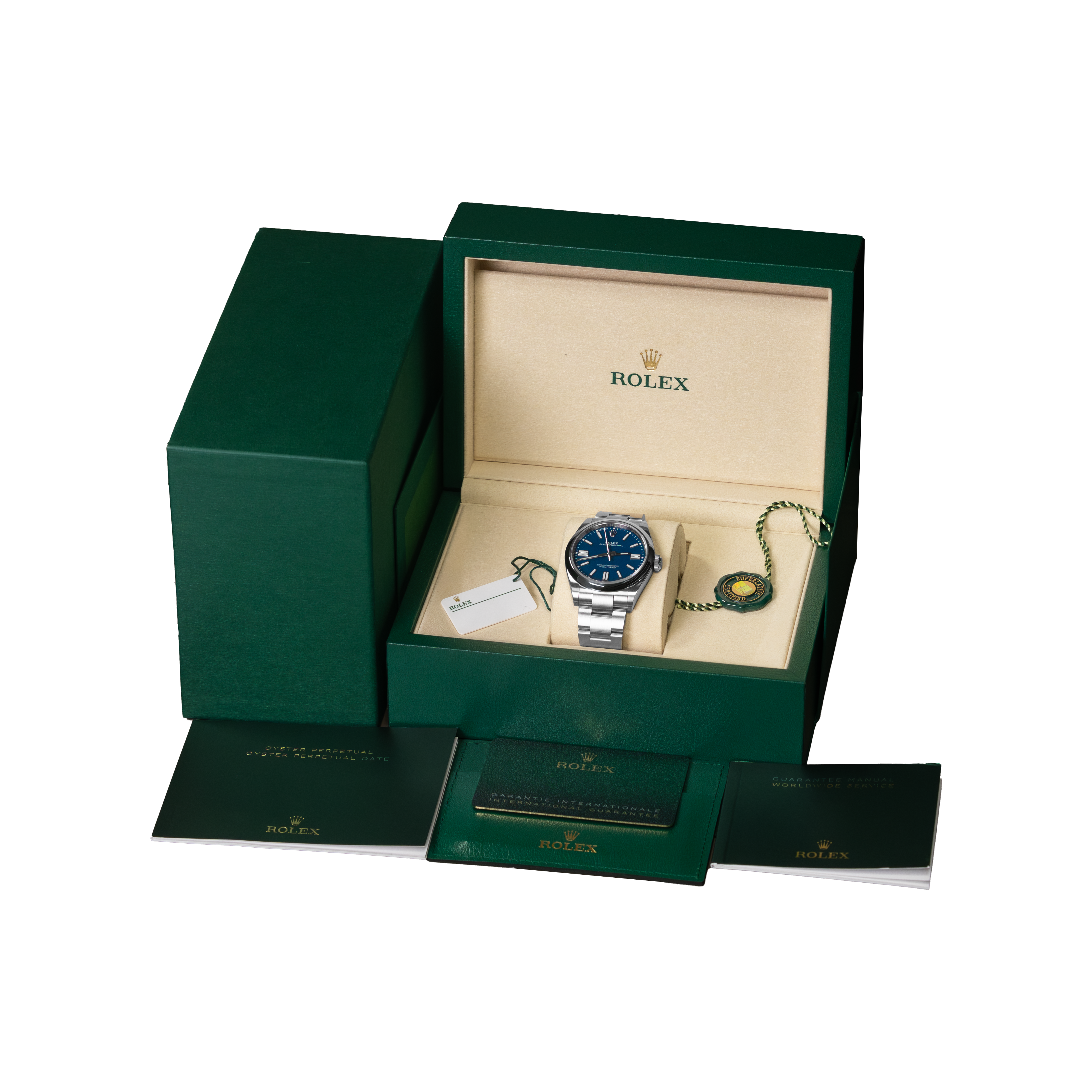 Rolex Oyster. Perpetual 41 134300 - 'Med Blue' - 41mm