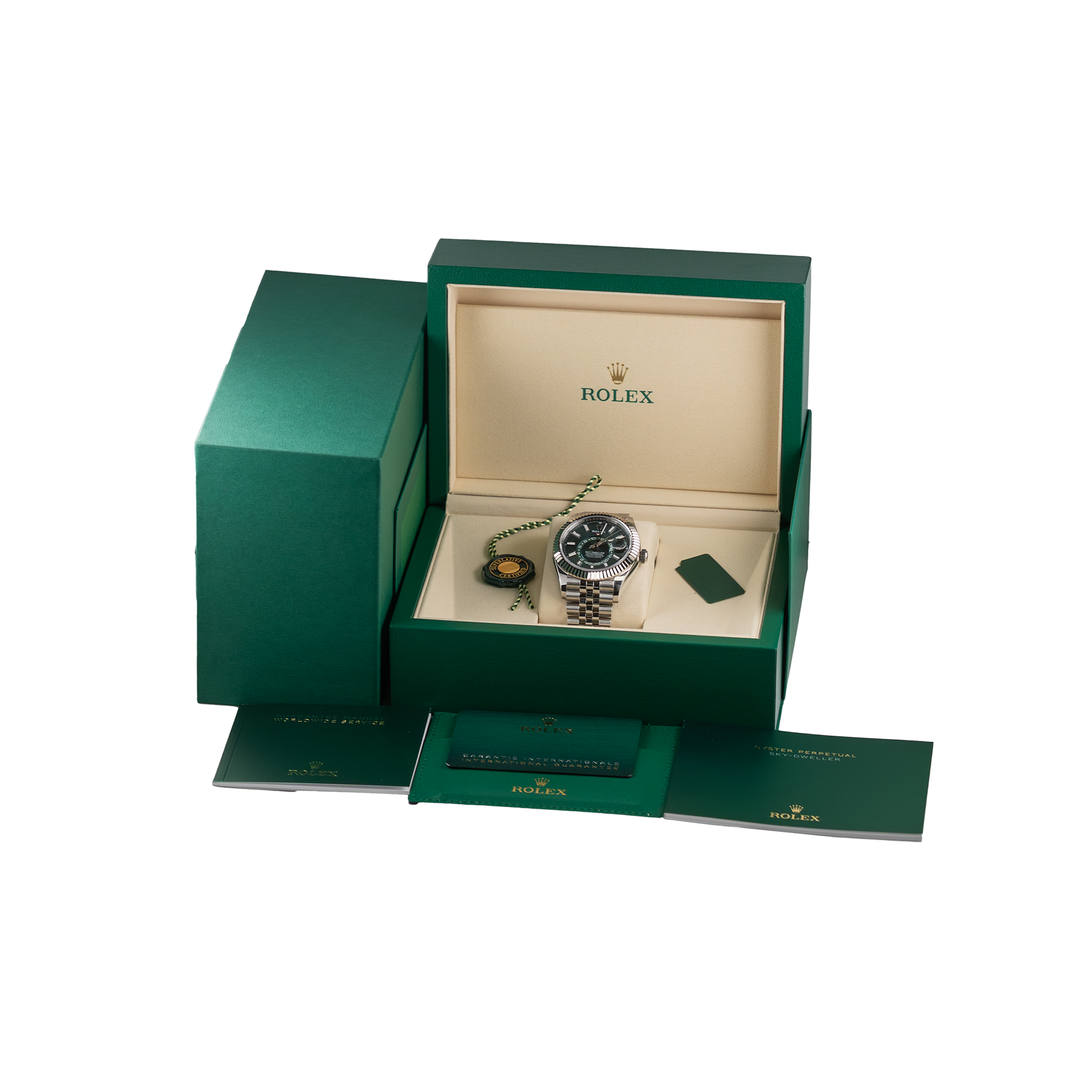 Rolex Sky-Dweller 336934 - Green Dial | Jubilee Bracelet