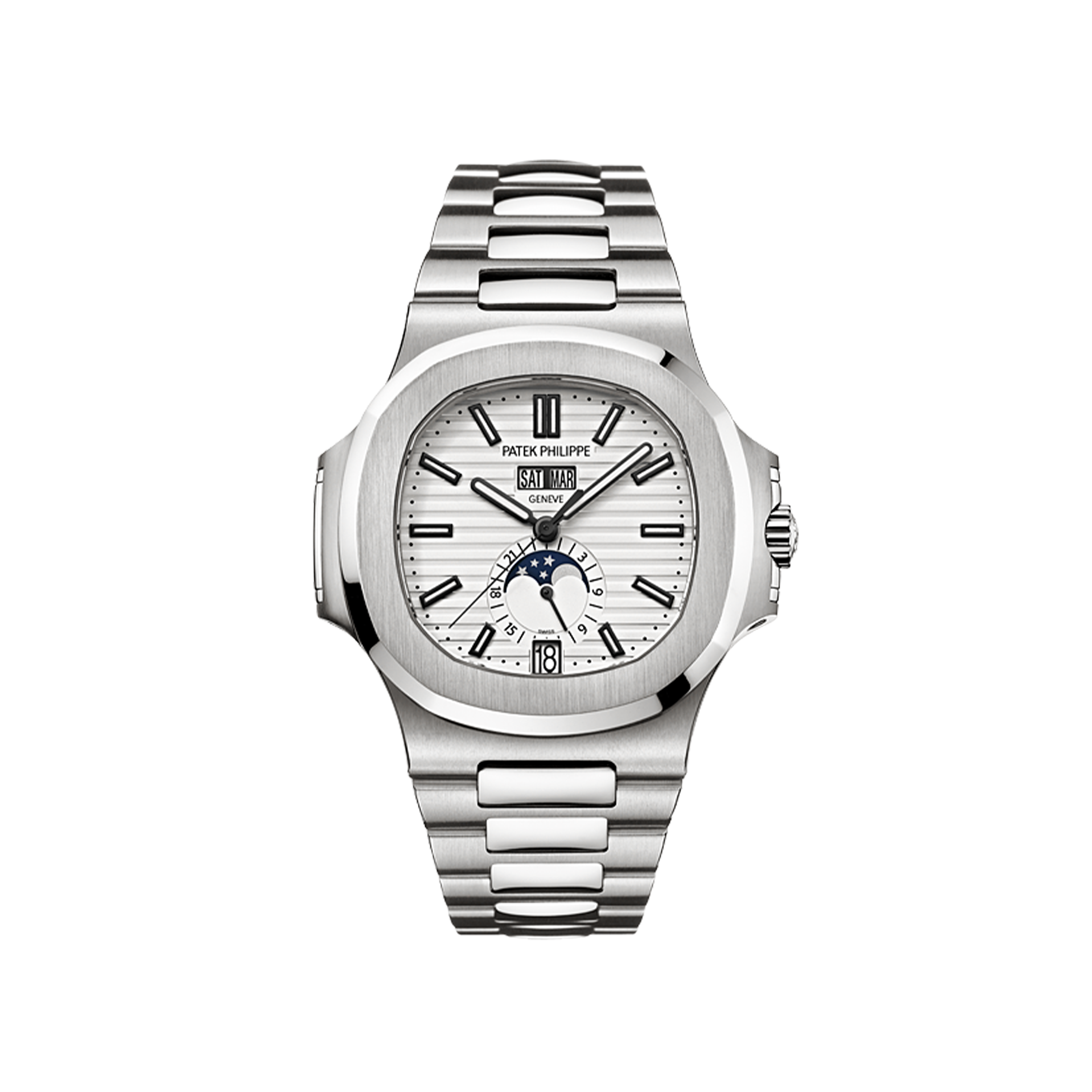 Patek Philippe Nautilus 5726.1A 40.5mm White Dial