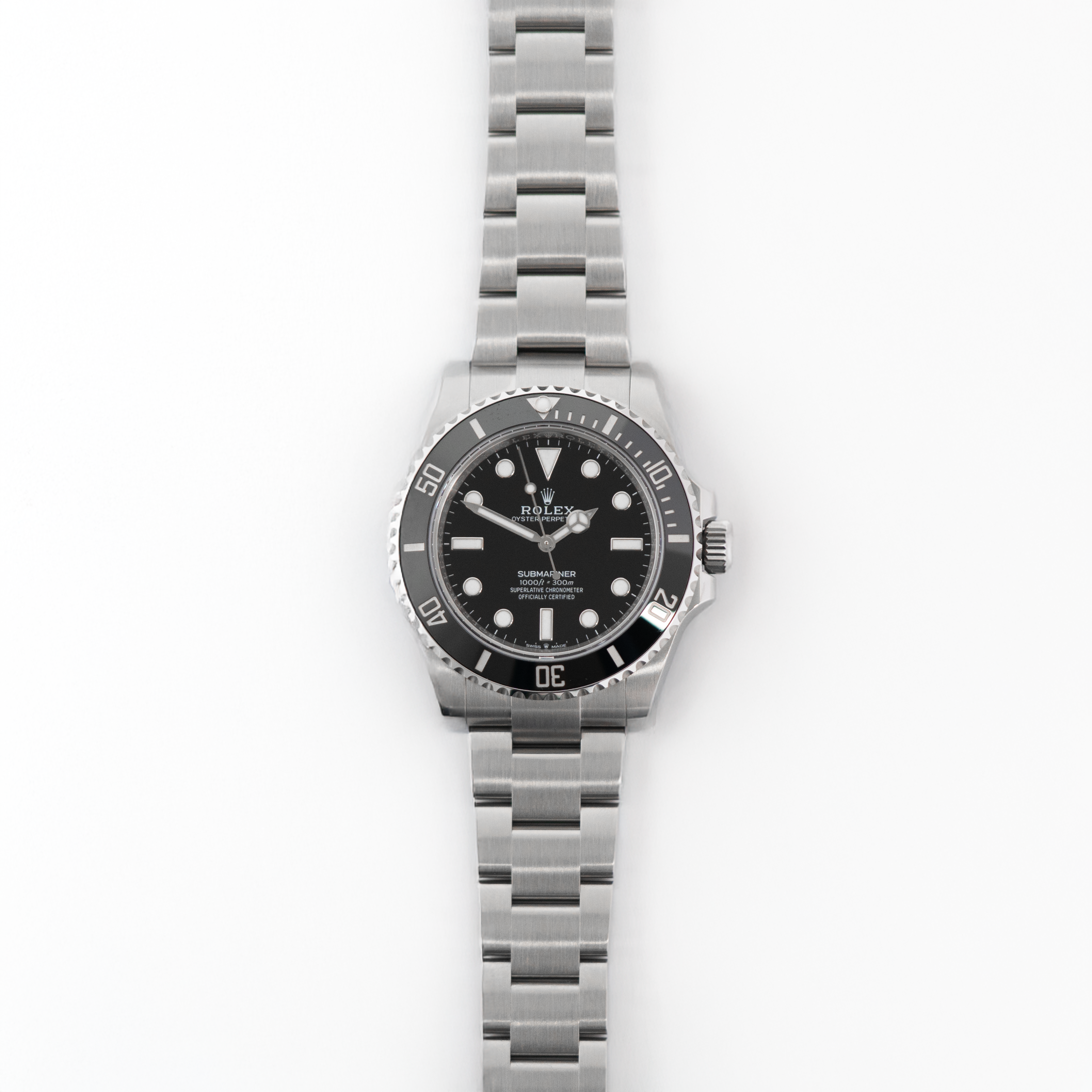 Rolex Submariner 'Non-Date' 124060 Oystersteel