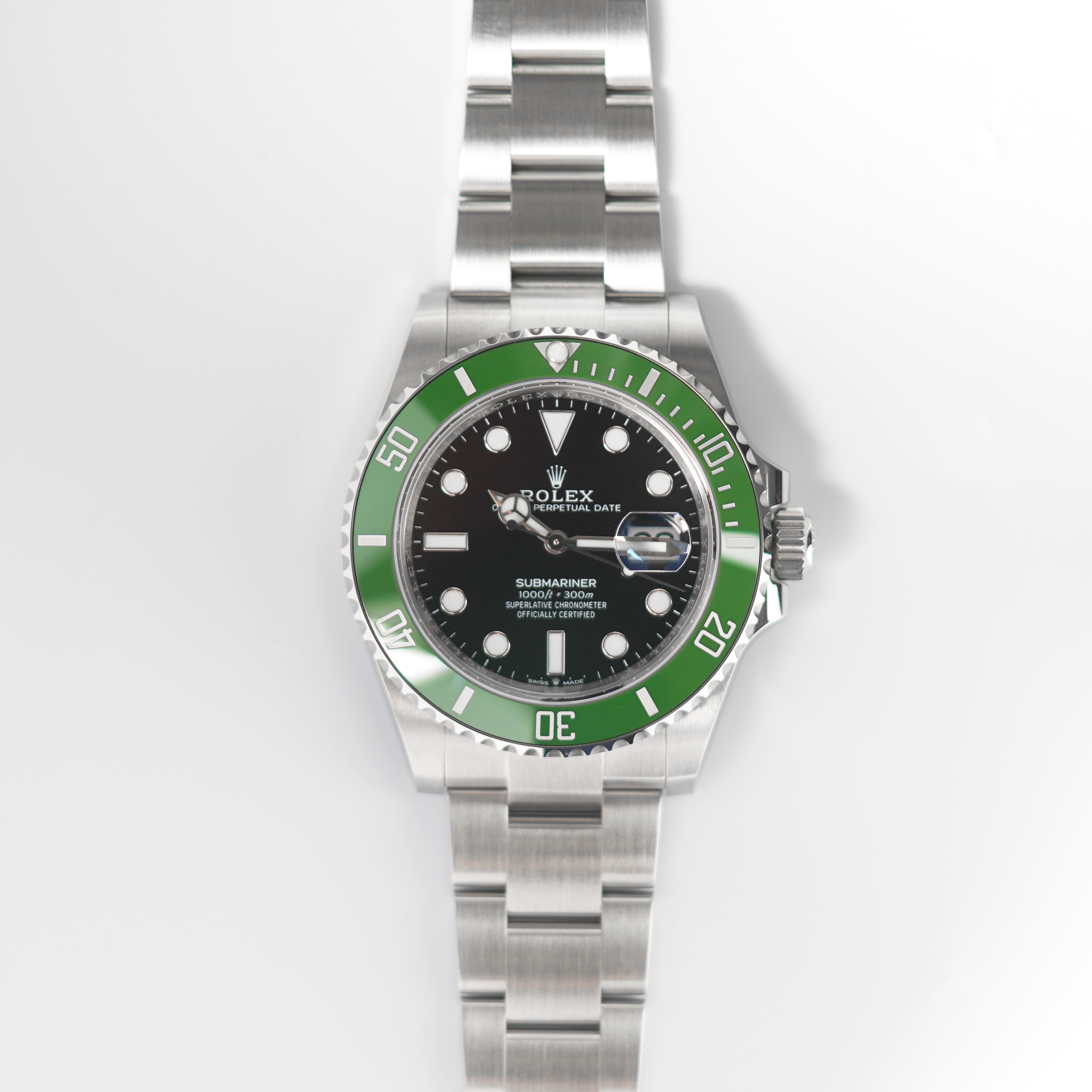 Rolex Submariner Date 126610LV "Starbucks" MK1 Bezel