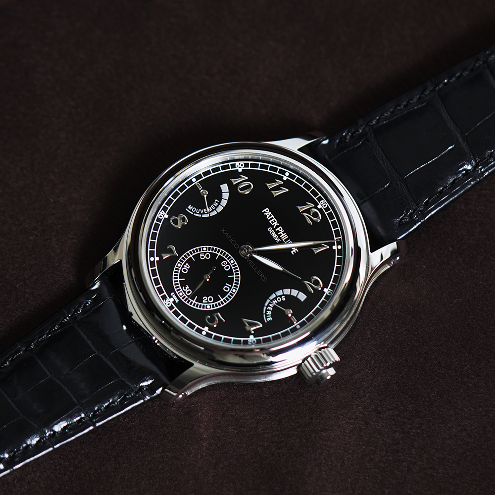 Patek Philippe 6301P Grand Complications Grande Sonnerie Platinum 'Black Enamel Dial'