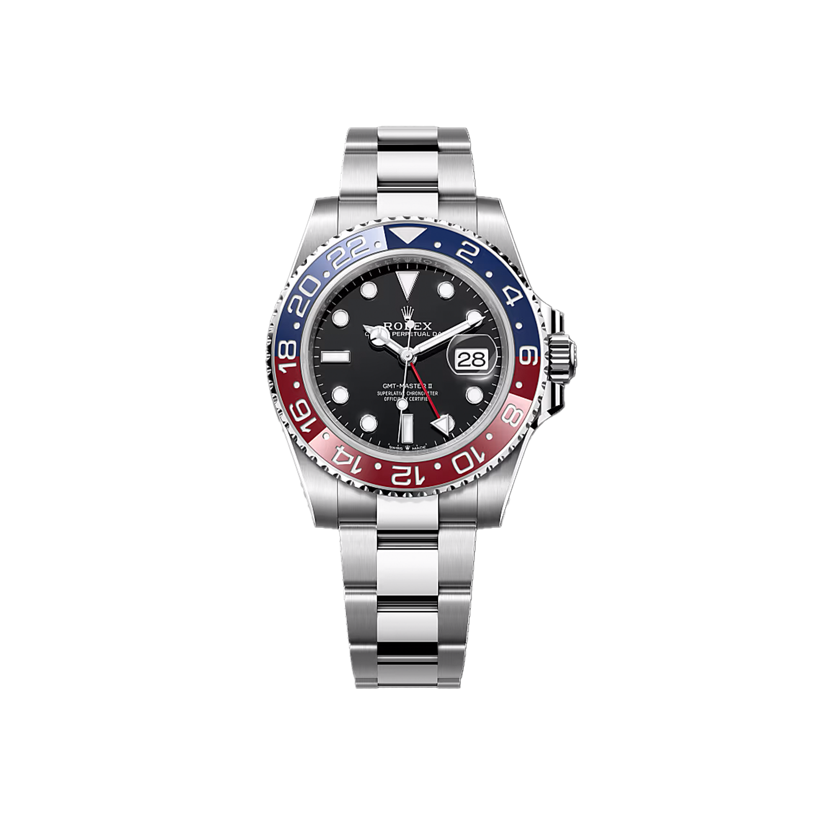 Rolex GMT-Master II 'Pepsi' 126710BLRO Oyster Bracelet