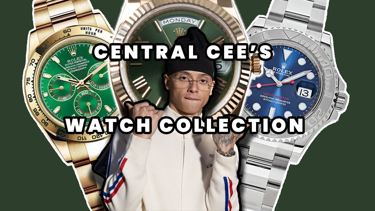 Bling and Beats: Inside Central Cee's Luxe Watch Collection