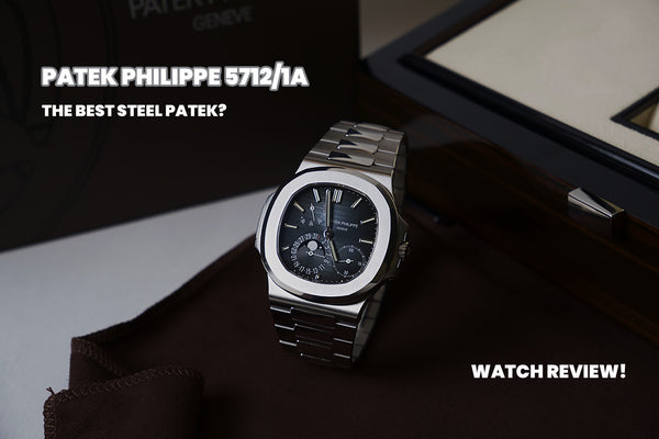 The Best Steel Sports Watch? Patek Philippe Nautilus 5712/1A