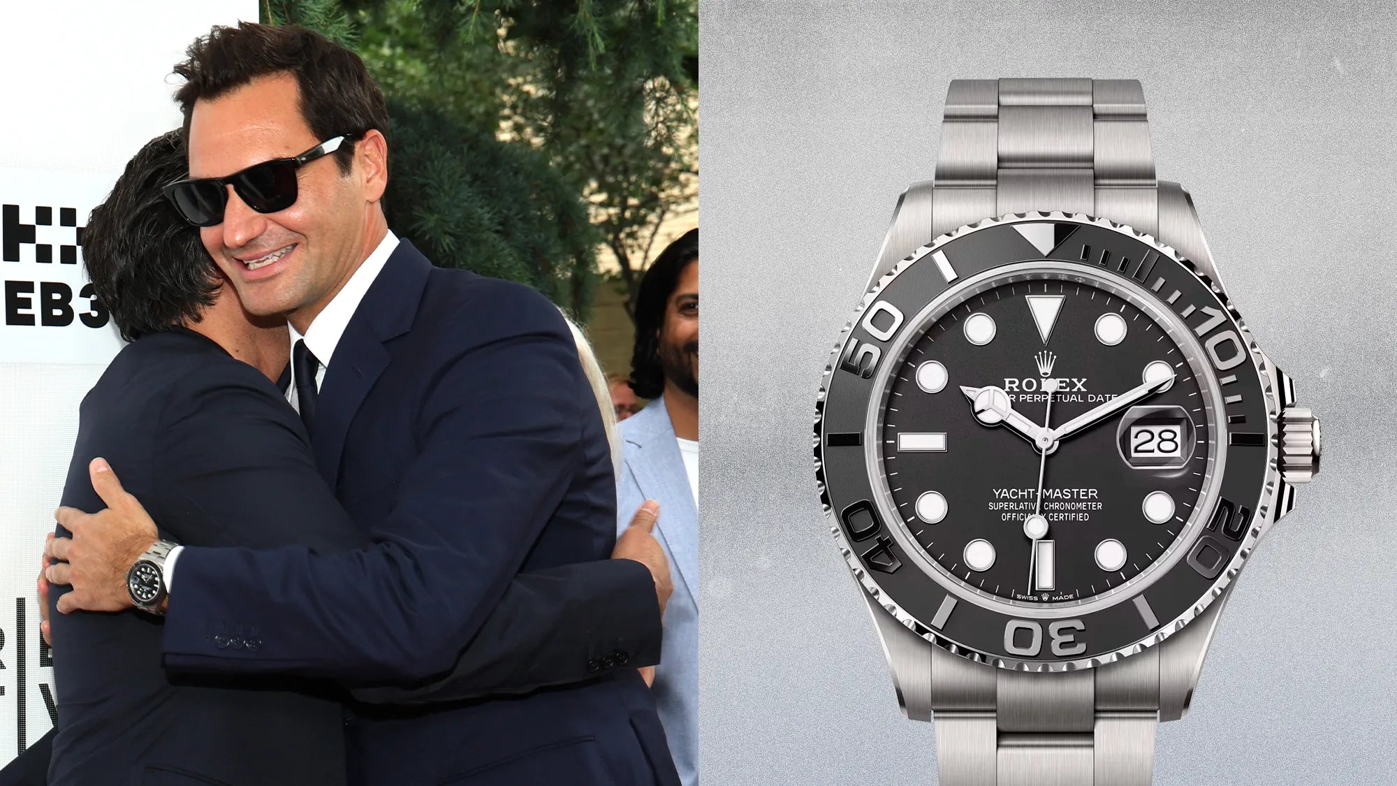 Roger Federer Shines with Rare Rolex Yacht-Master II at Documentary Premiere