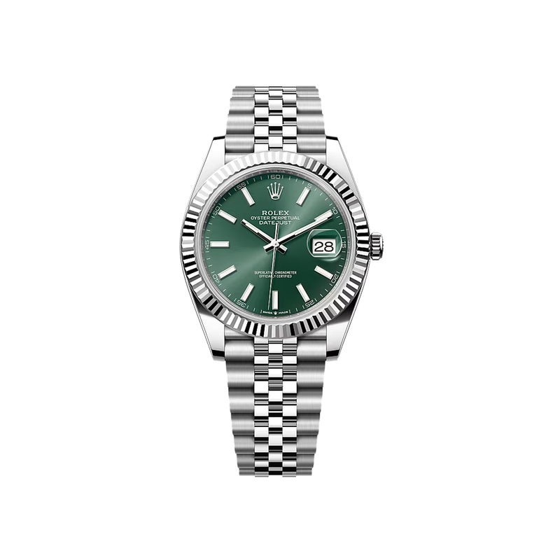 Rolex Datejust 126334 - Mint Green Dial | Jubilee Bracelet