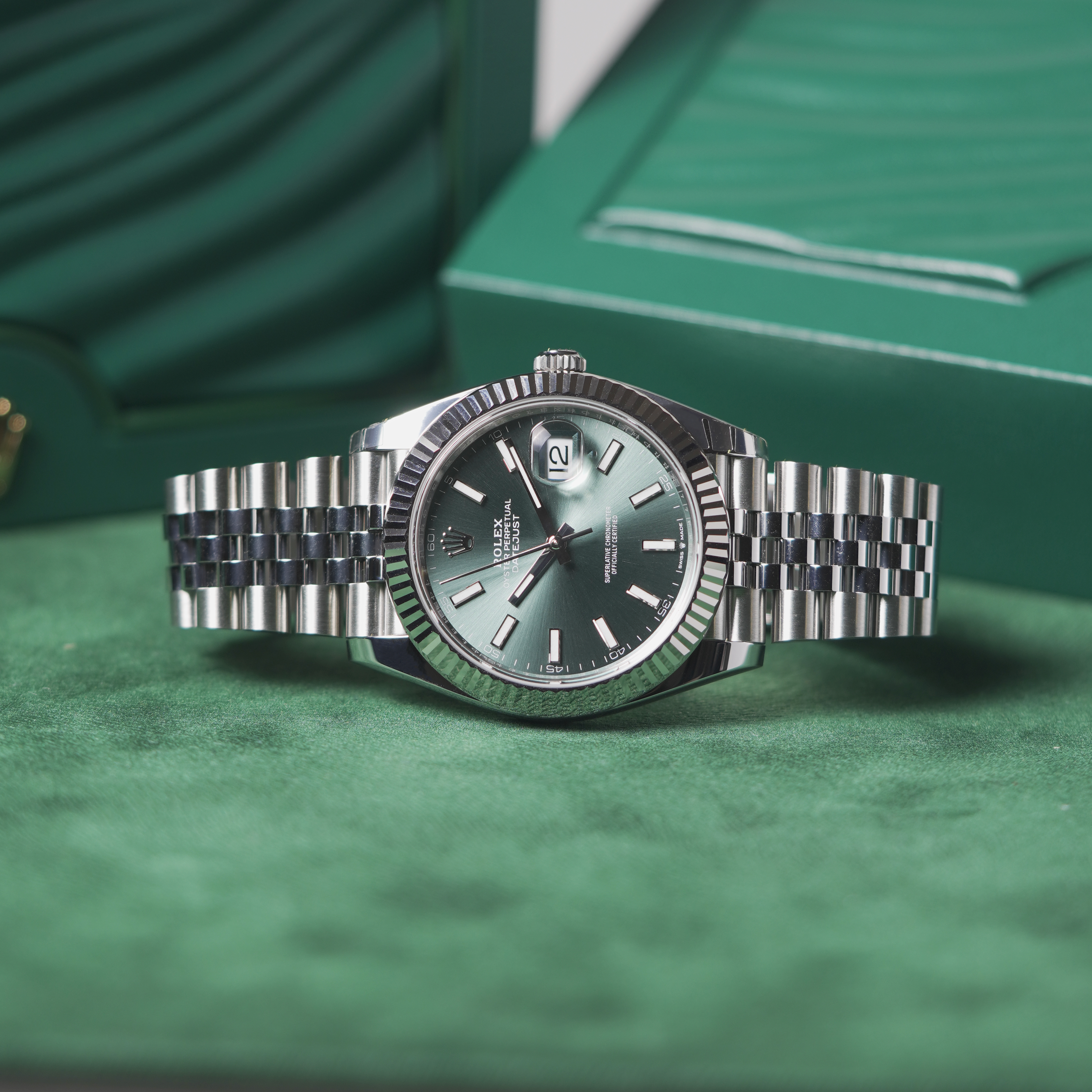 Rolex Datejust 126334 - Green Dial | Jubilee Bracelet