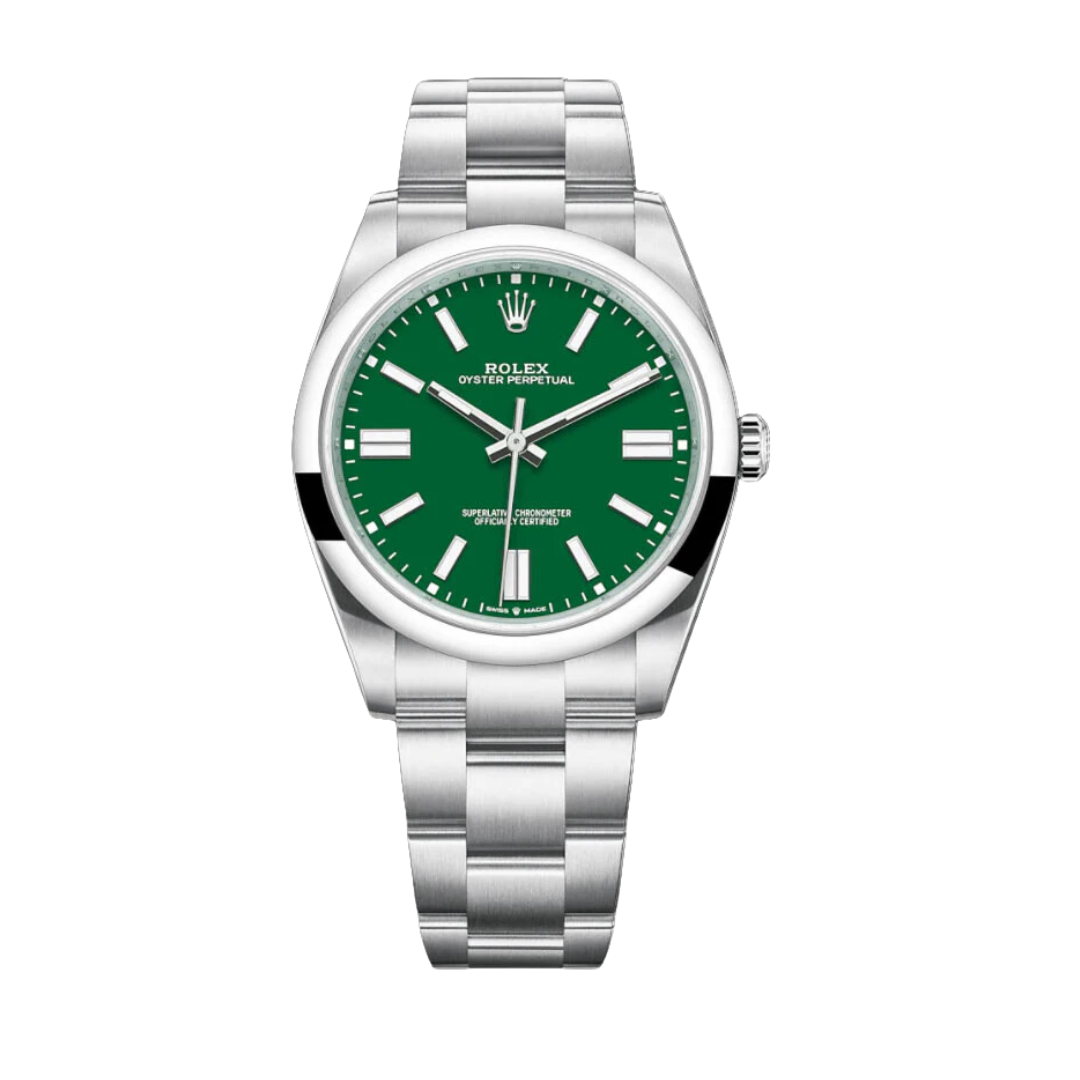 Oyster Perpetual 41 'Green Dial' 124300