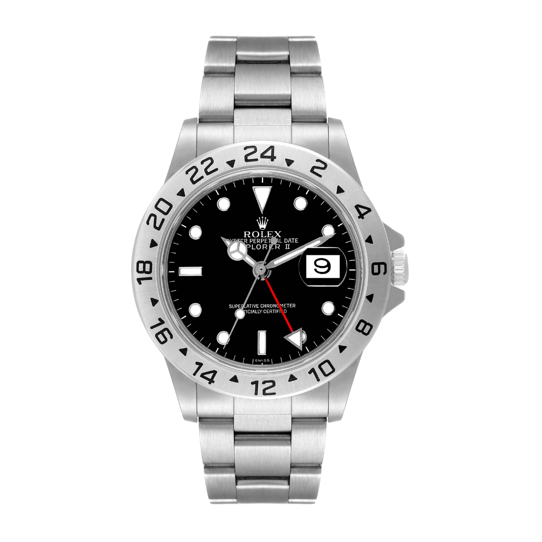 Rolex Explorer II Black dial '16570'