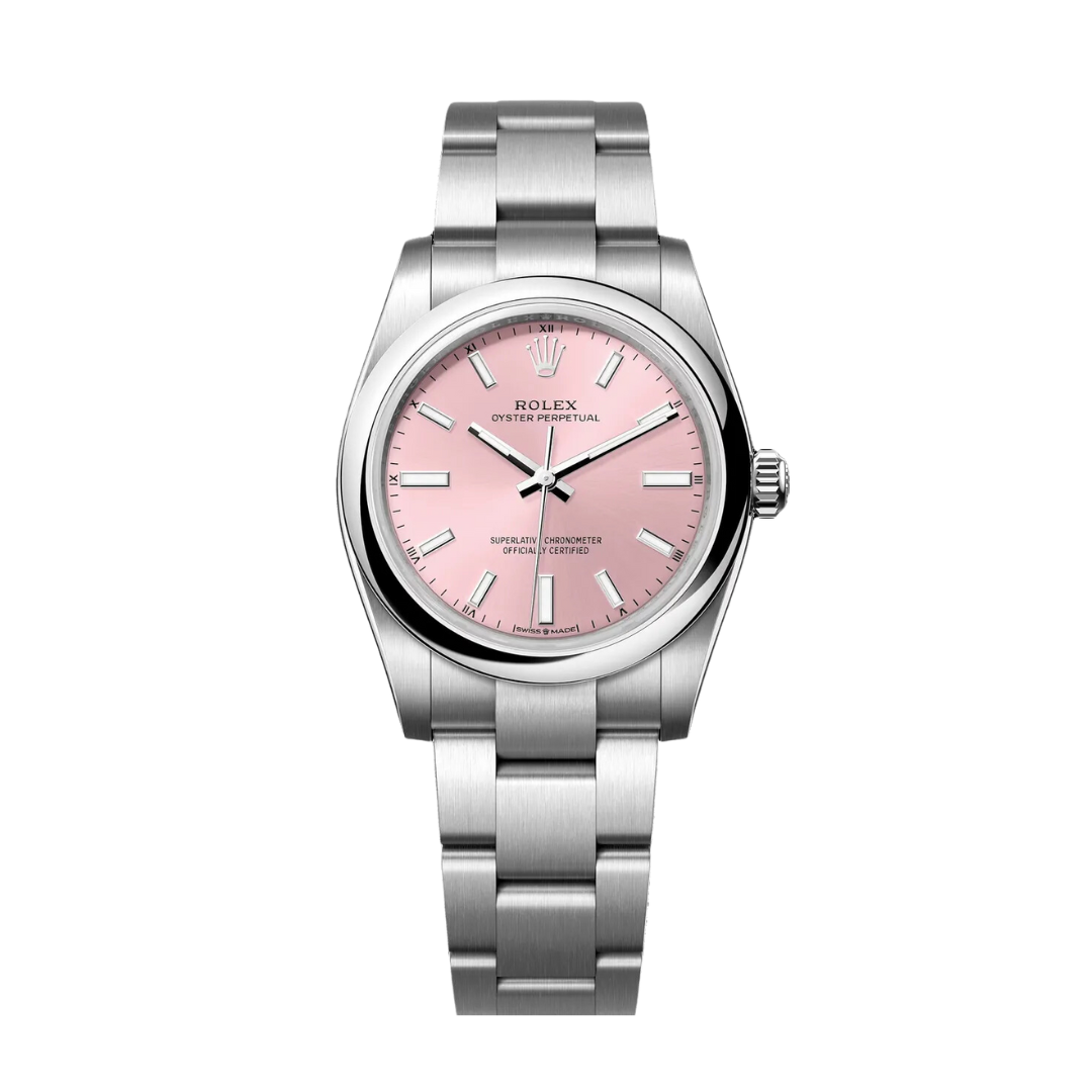 Rolex Oyster Perpetual 34 "Candy Pink"